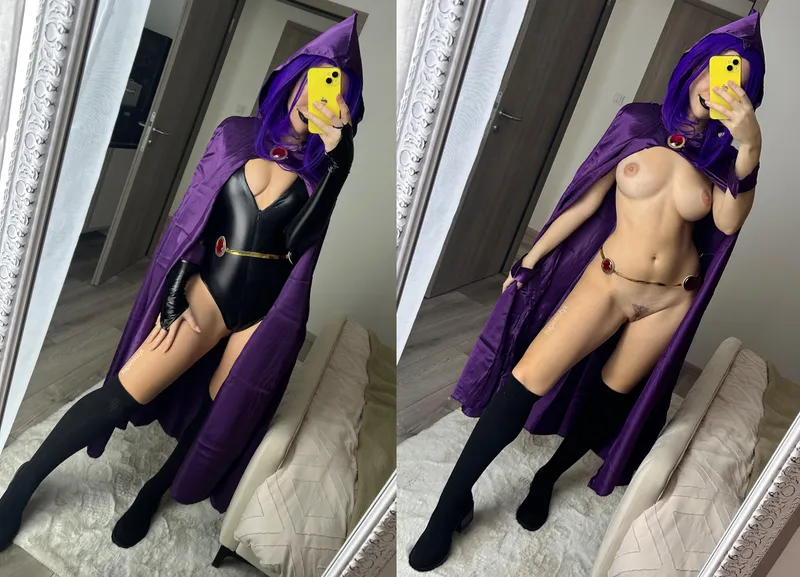 Thumbnail Raven Teen Titans Cosplay by maplemistyx: Author maplemistyx | CosplayLewd