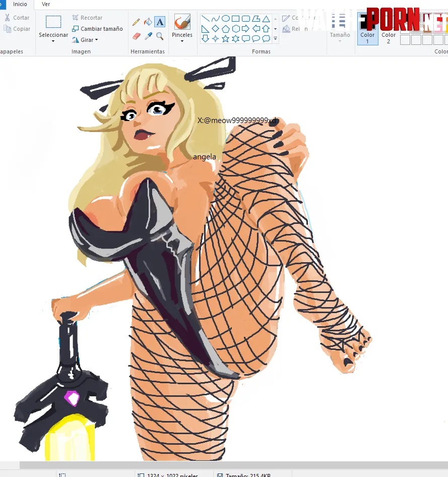 [magik] from marvel rivals drawn by me [angelitacaida] on paint by angelitacaida