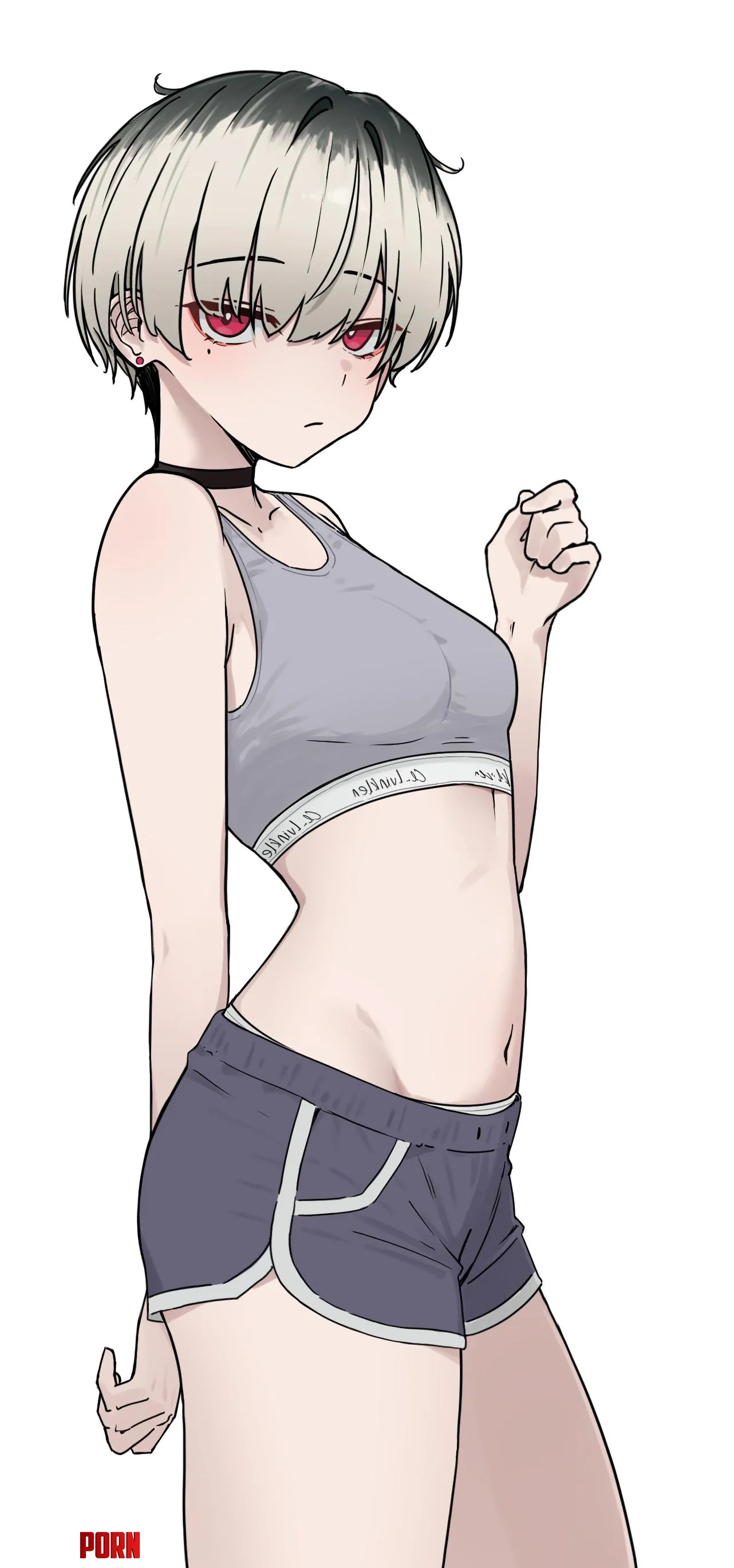 Sporty girl [Original] (guwall) by Attacking_Diarrhea