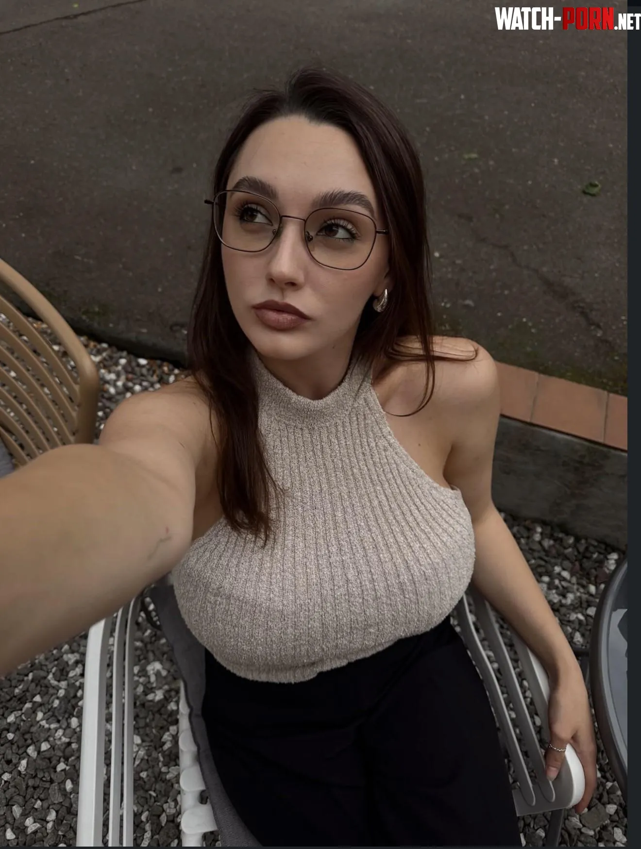 Brown haired and Busty by FlashyIllustrator738