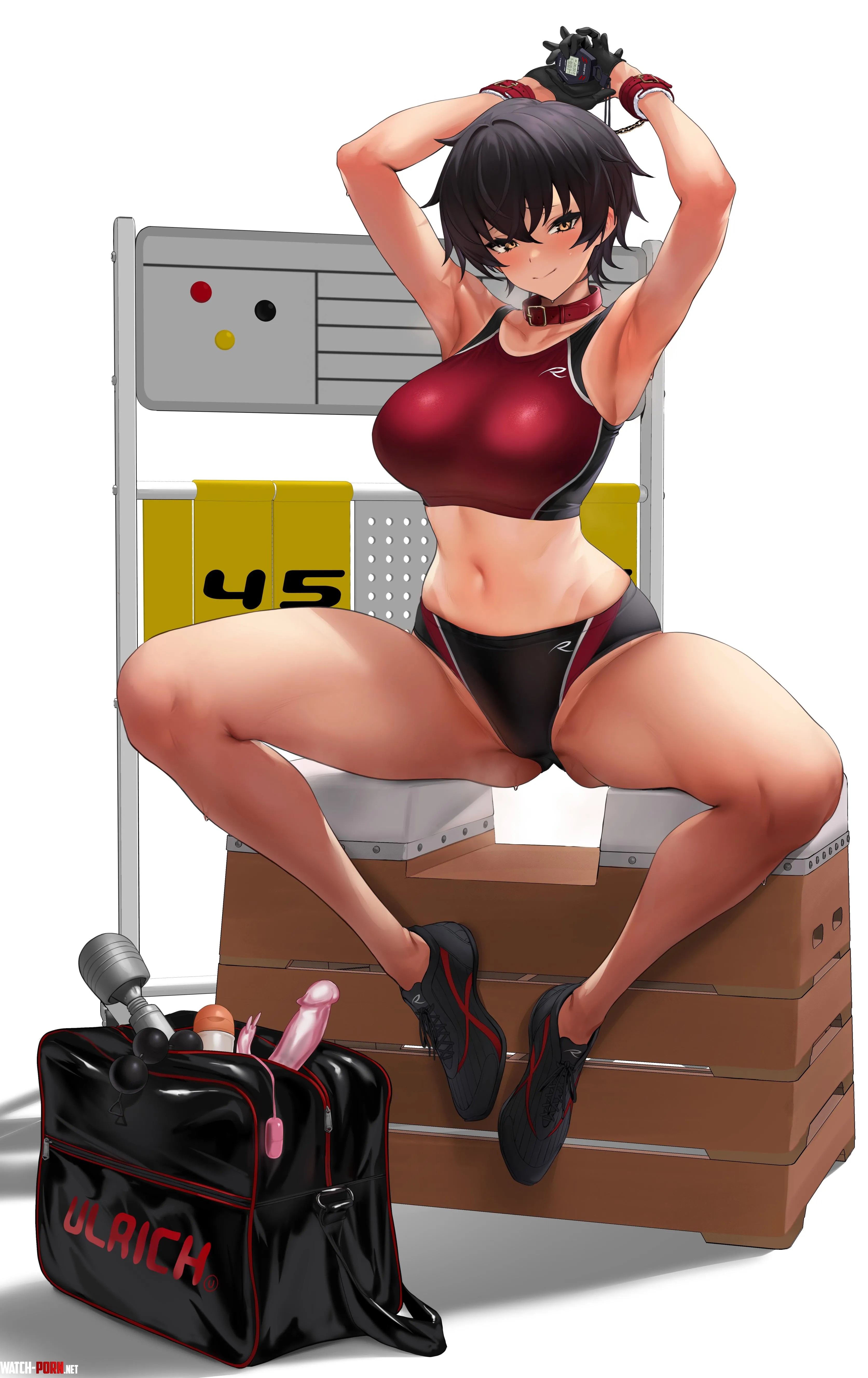 Track & Field Training Session (Ulrich) [Original] by llamanatee