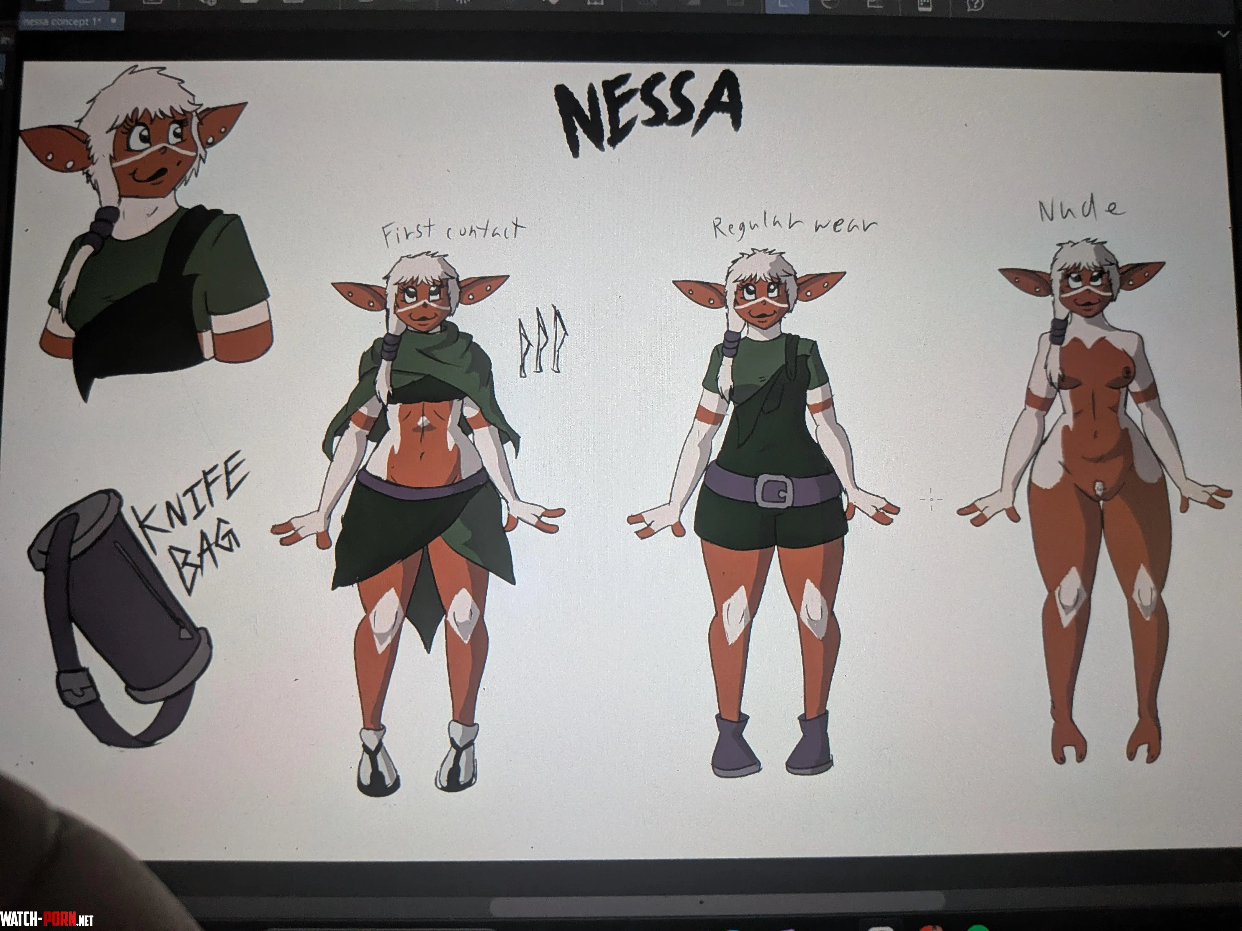 Character for an NSFW comic I'm working on! by Pitiful-king_