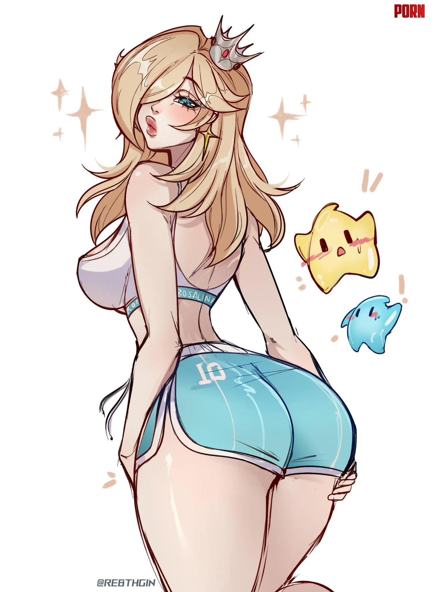 Rosalina Sketch (rebthgin) by centrallovetown