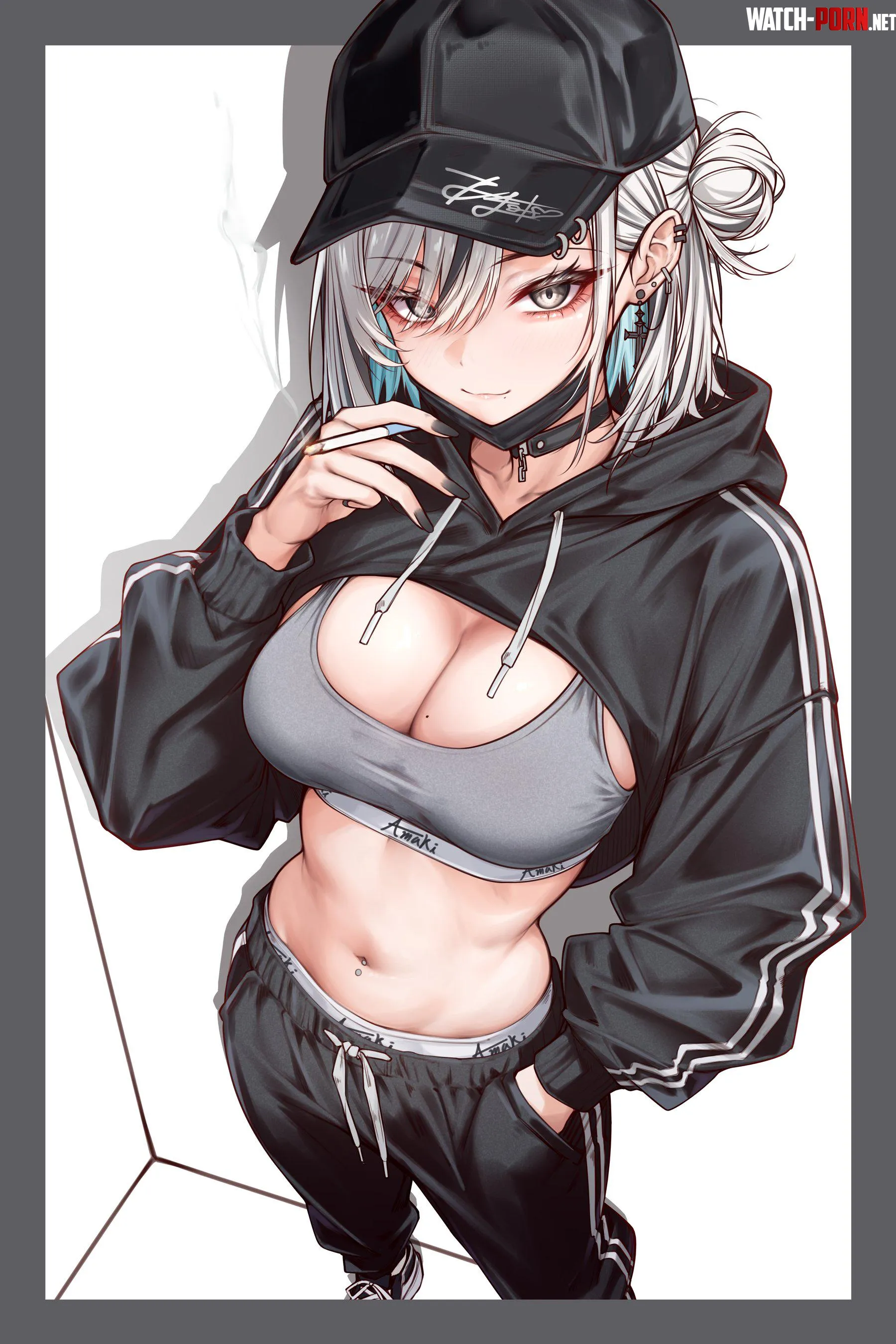 Cropped Hoodie by WoolsonDaSheep