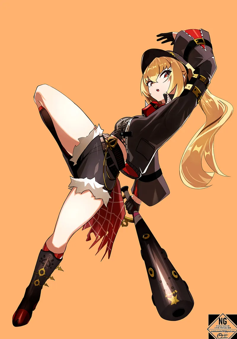 Thumbnail Lucy's Dynamic High Kick: Zenless Zone Zero Art by NoiseCheap5006 | Thighdeology