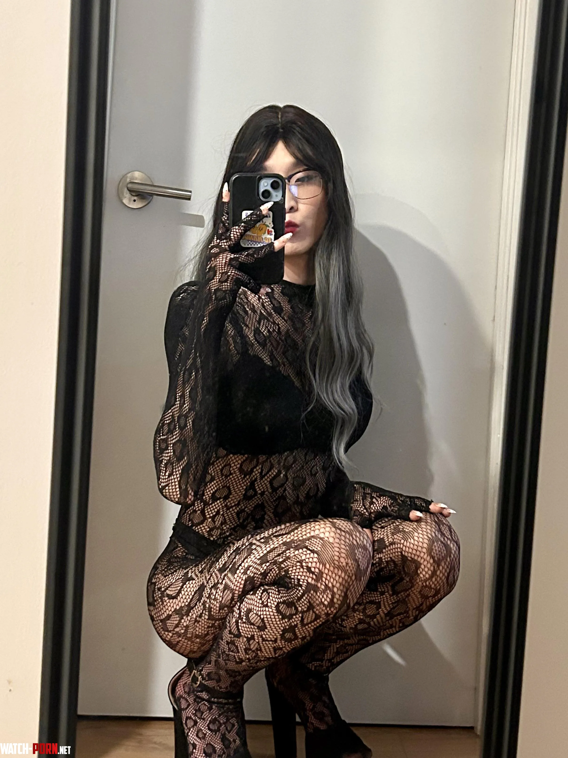 I could your cute girlfriend 🖤🖤 by SometimesNikki