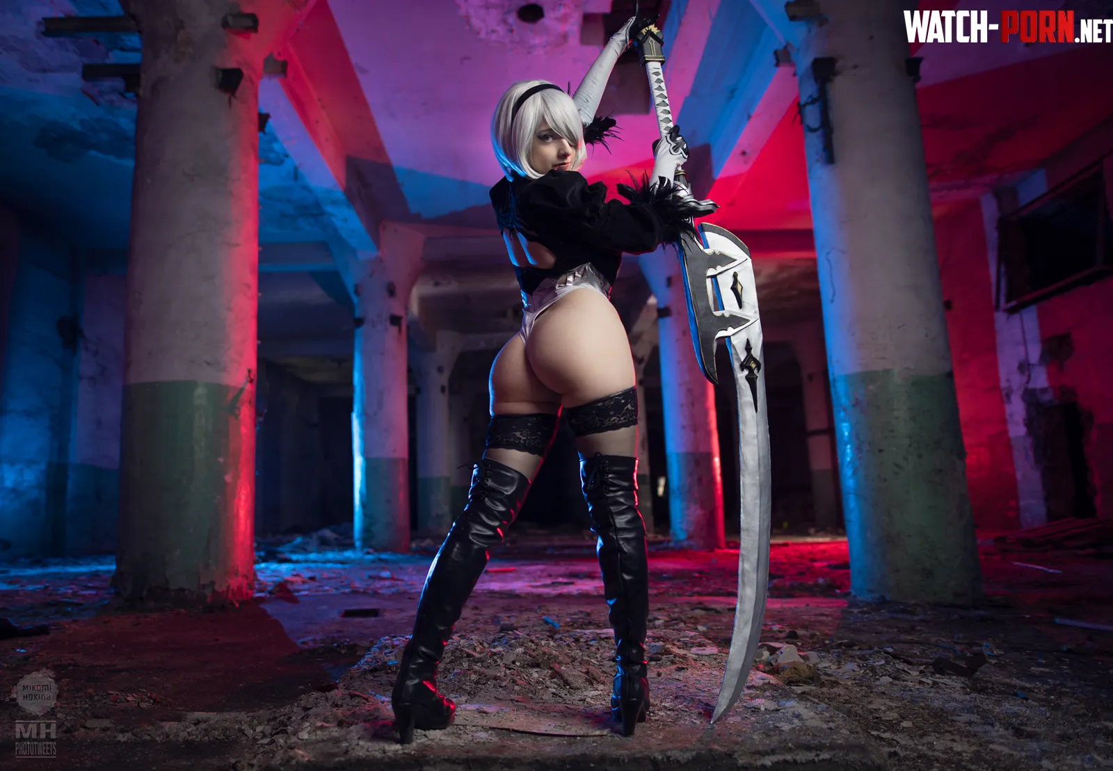 2B from Nier Automata by Mikomi Hokina by mikomihokina_nsfw