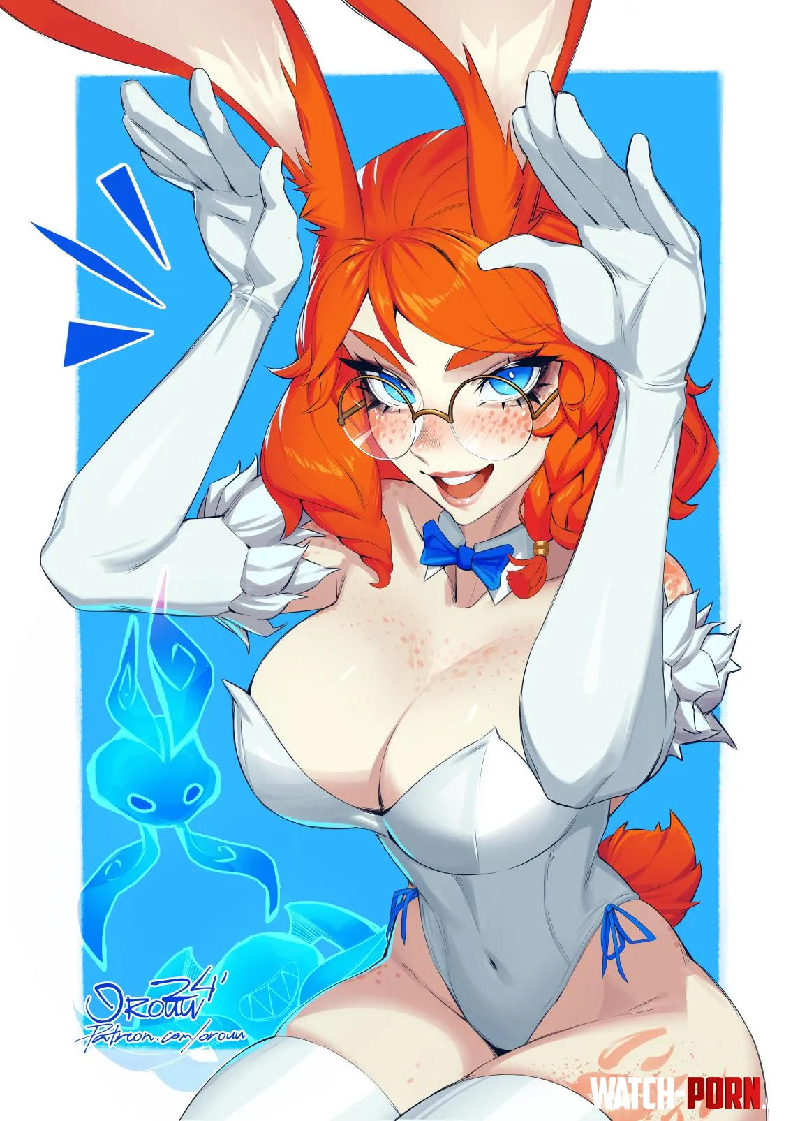 Aurora in a Bunny Suit (orouuart) by Rataxu