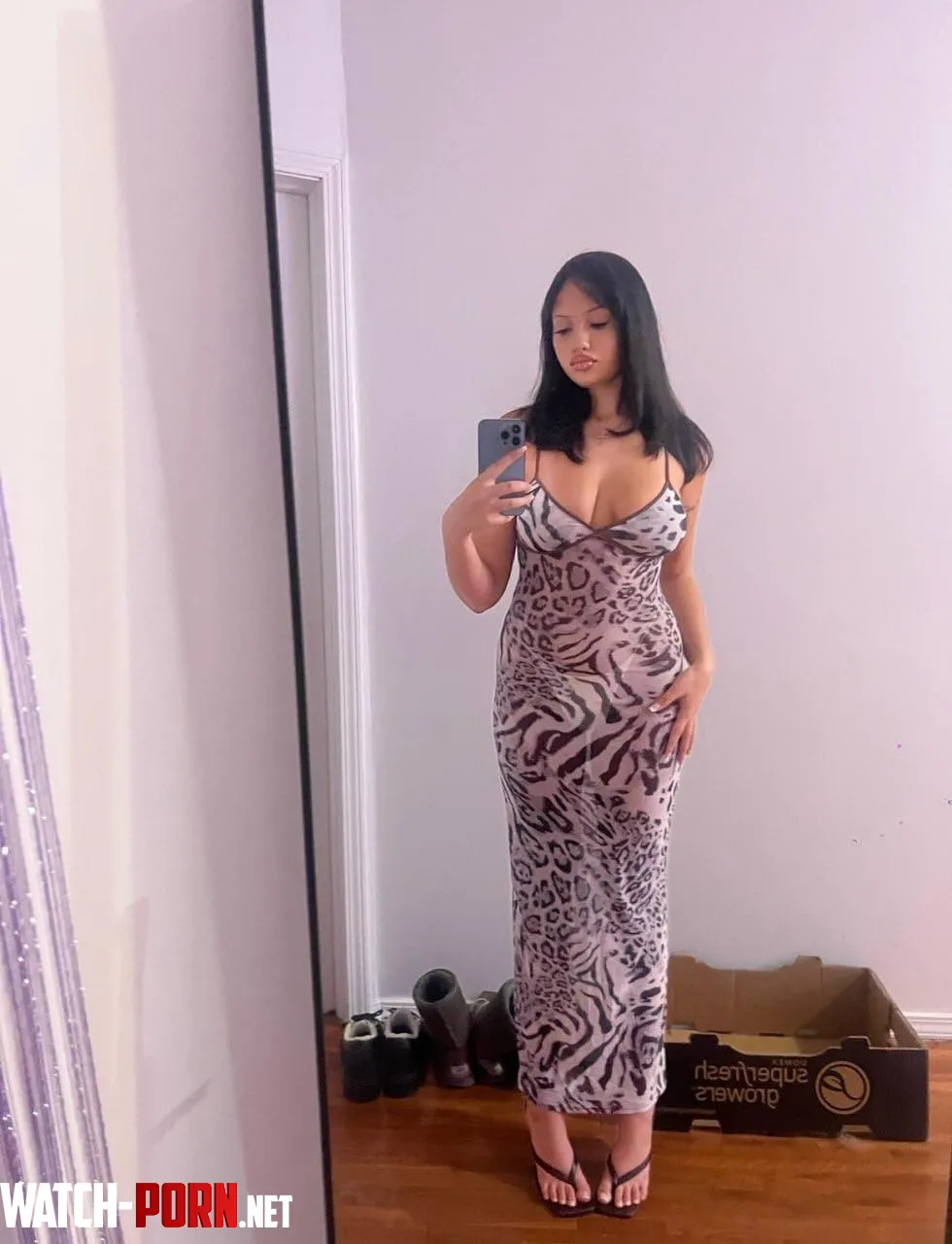 dress hugging all the curves by TroppicBaddie