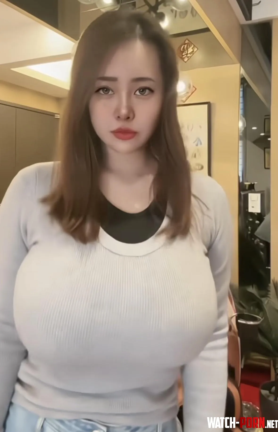 Massive Asian chest cannons. by movieman-Bob