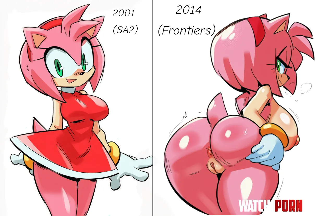 Amy Rose!, Alot can really change within a few years. (Atorix) by NoConnection2386