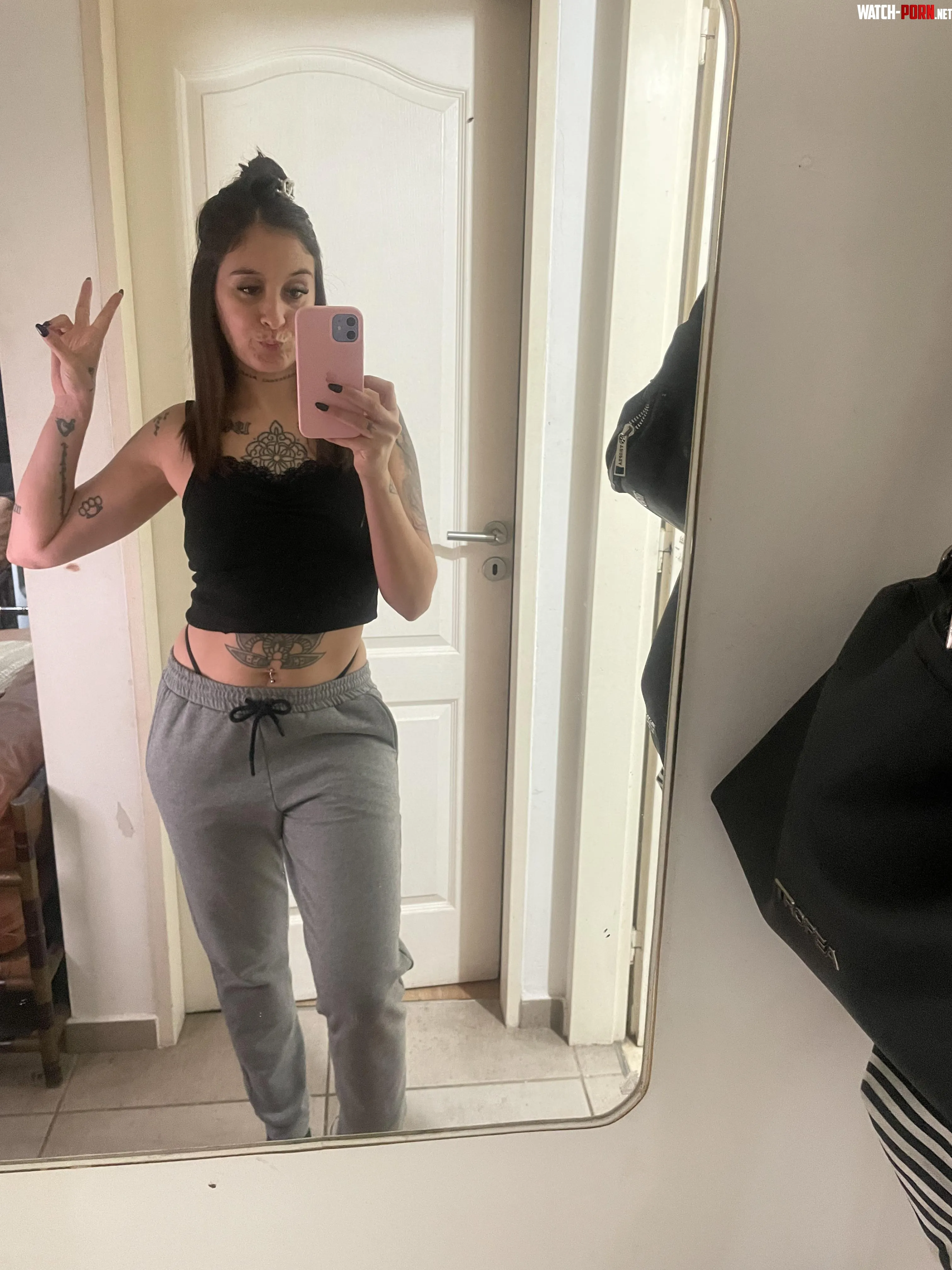 Let me see my belly button, my tattoo and my piercing by South-Obligation-486