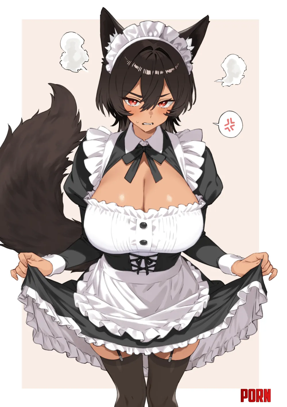 Wolf maid by Numerous_Camera30