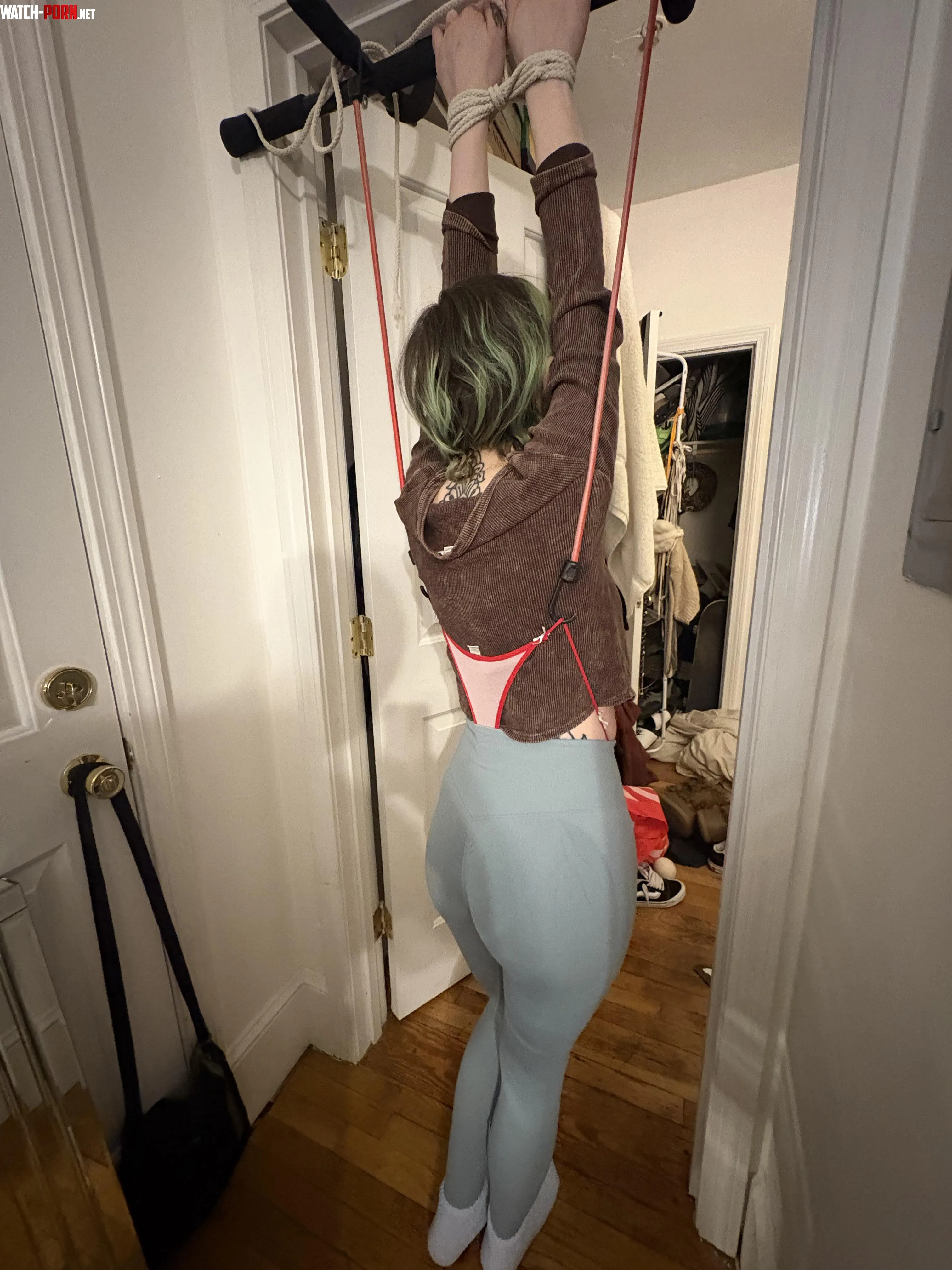 Stuck right here by TattsnWedgies