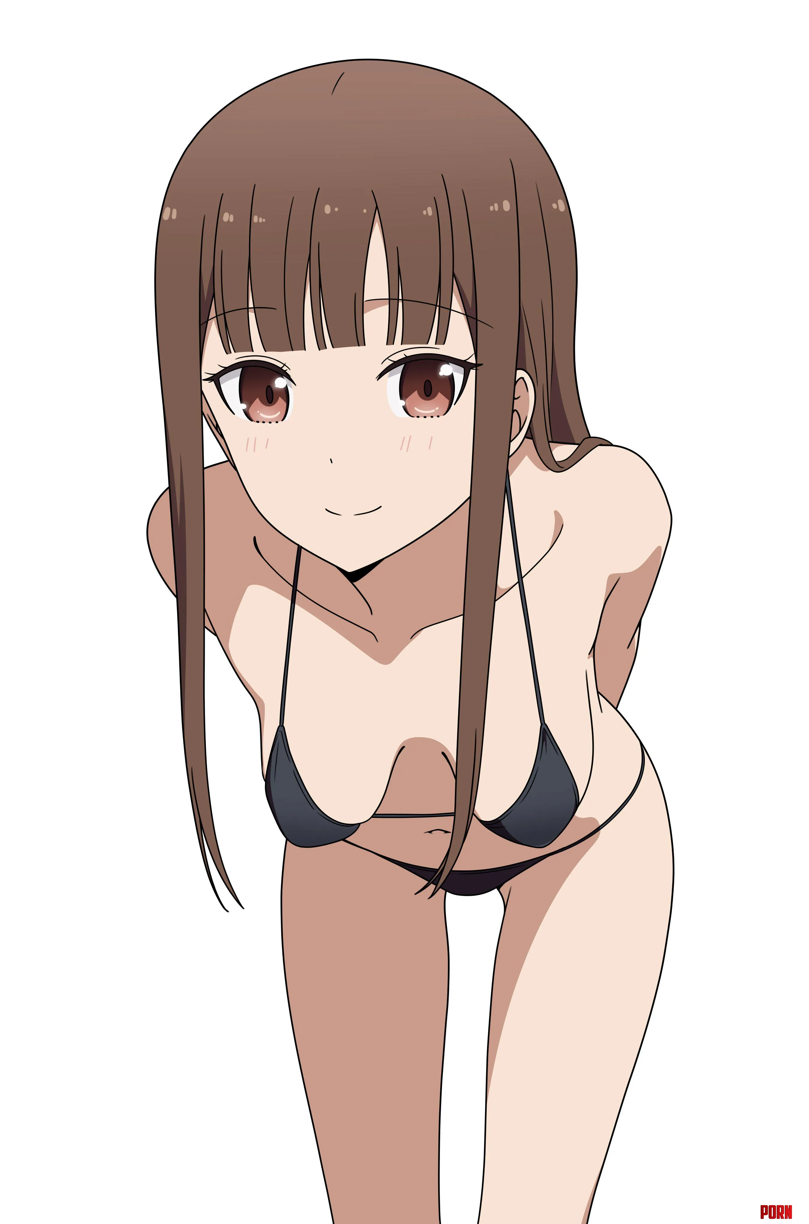 Sexy Miko (coro_fae) [Kaguya sama: love is war] by destinyherowolf