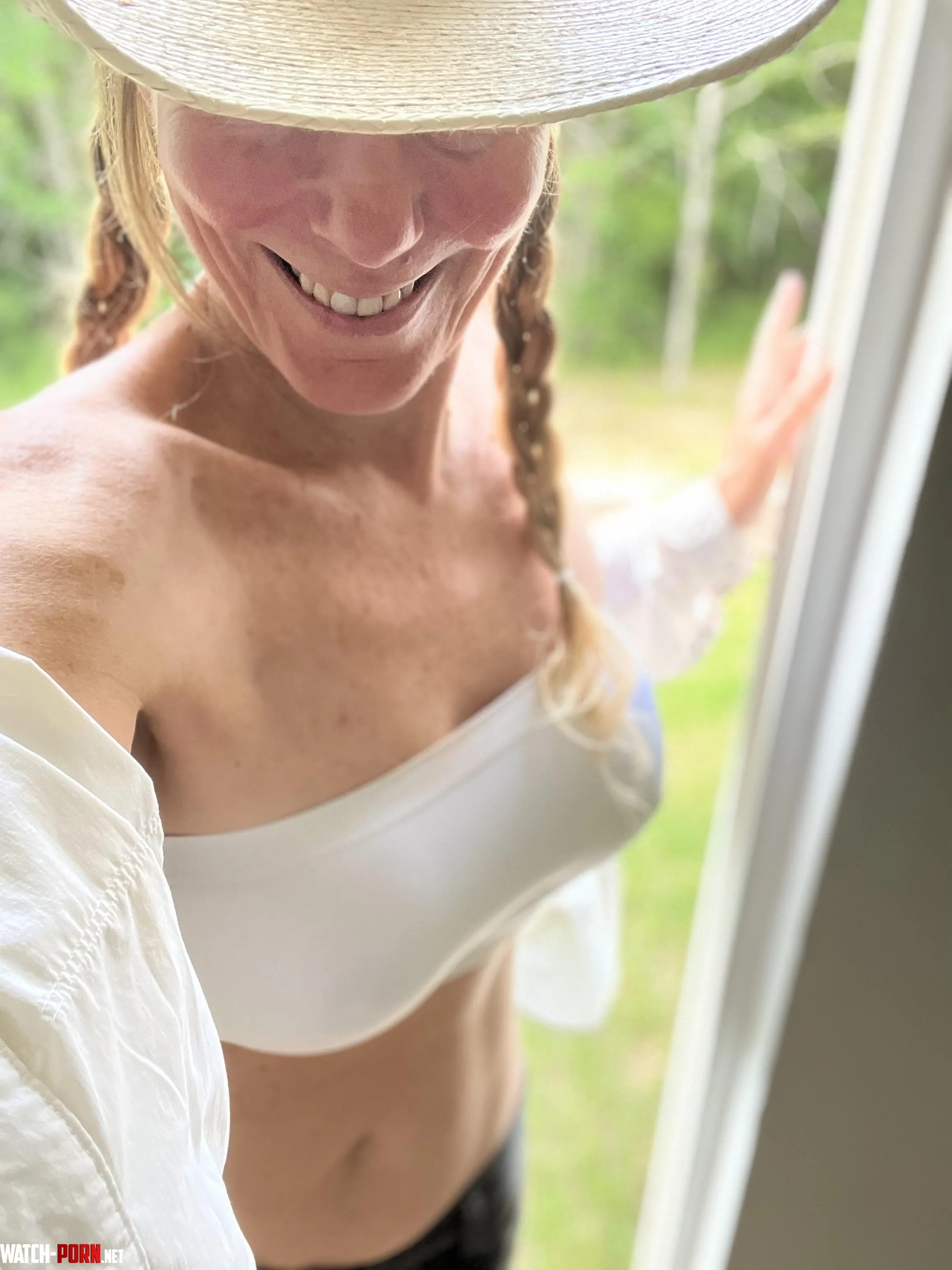 Tube top and braids... 59yo by Mrseviemae