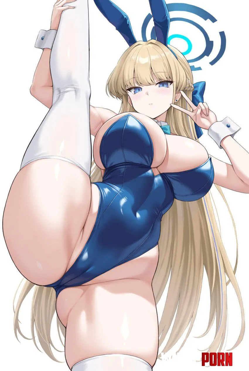 Toki's Leg Lift (sama_samasa) [Blue Archive] by Flame_Dance