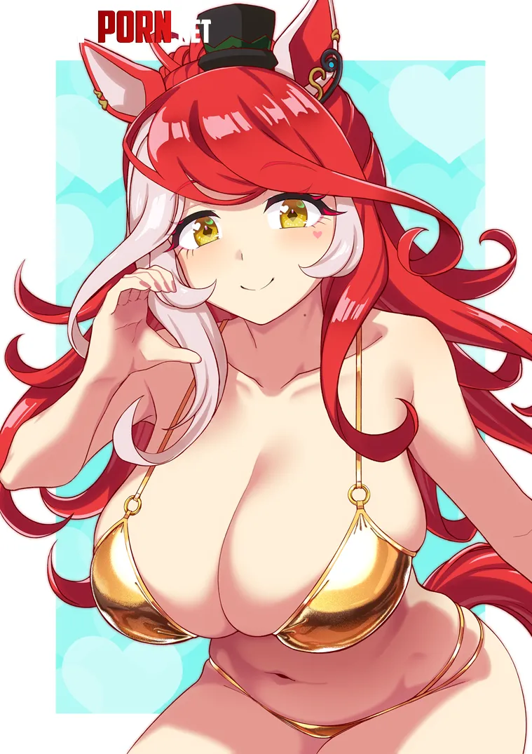 Loves Only You in gold (tutakazura000) [Uma Musume Pretty Derby] by TheRoySez