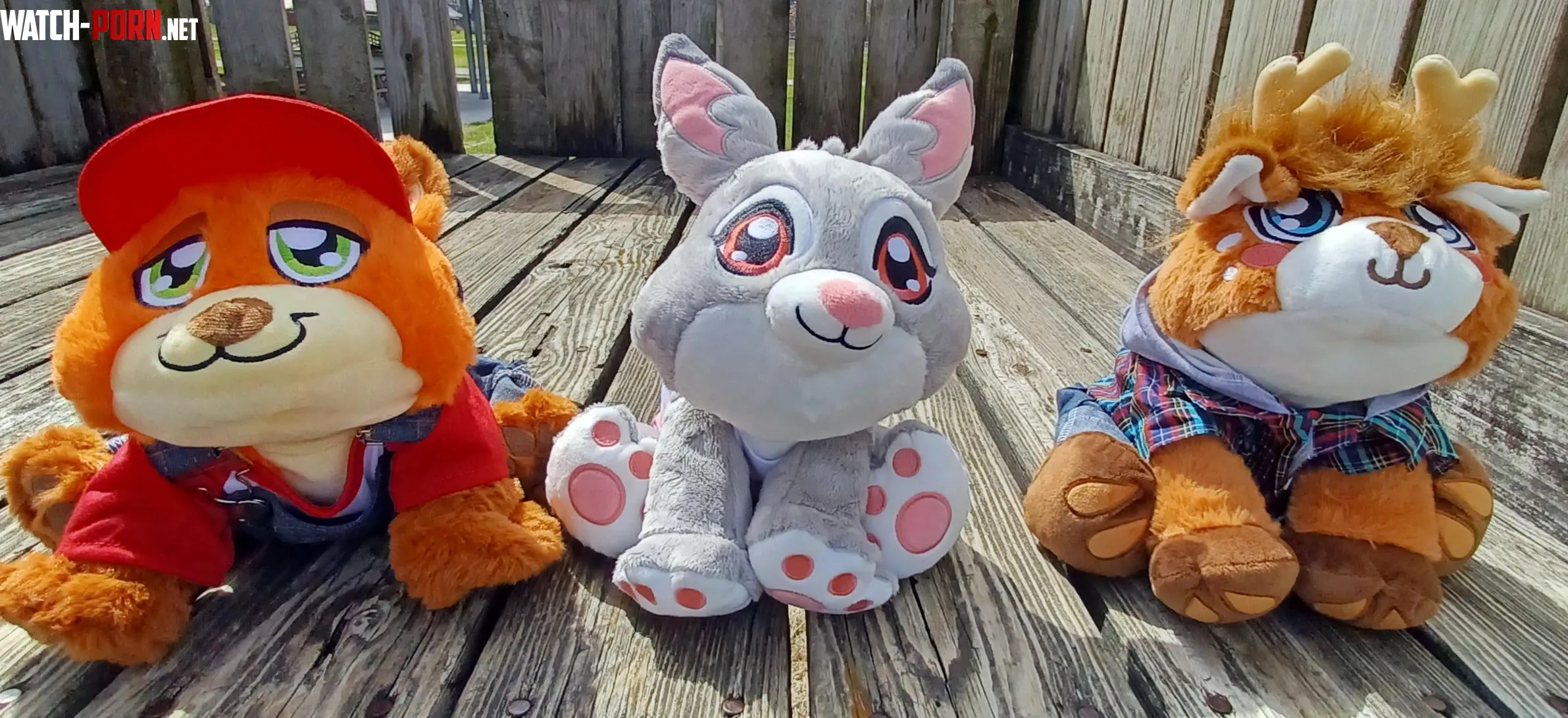 Weighted character plushies have arrived, and they're super cute! by WhereTheSkyBegan