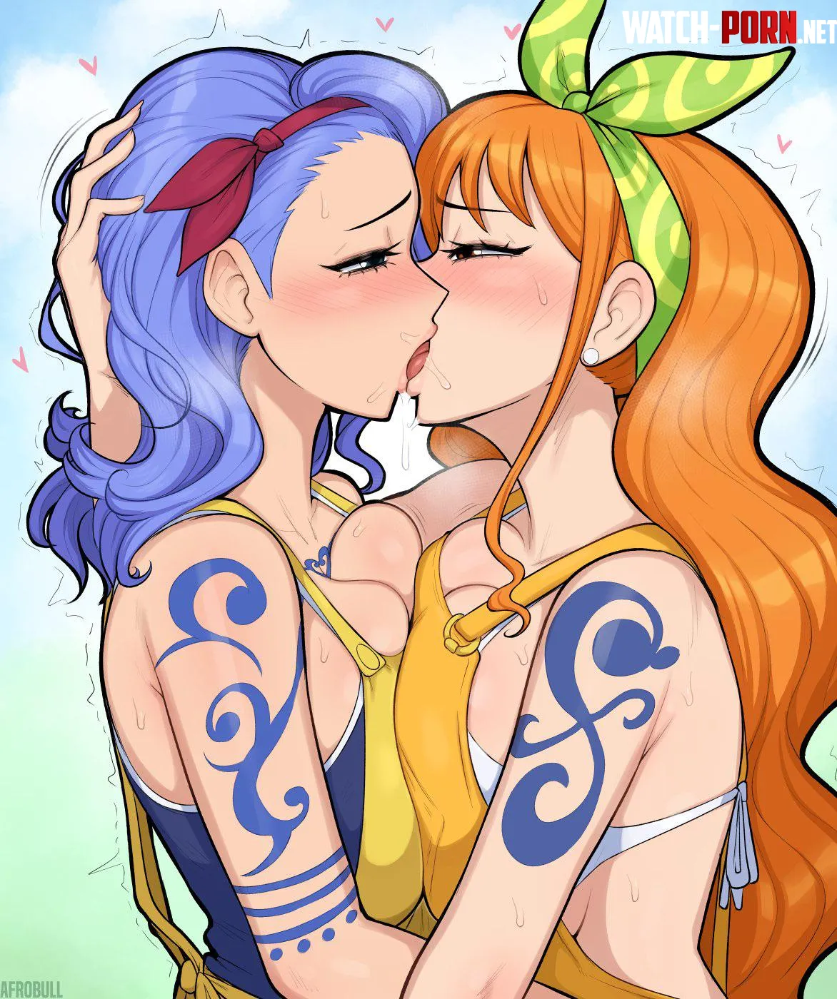 Nami & Nojiko [One Piece] by Silent_Steak_9540