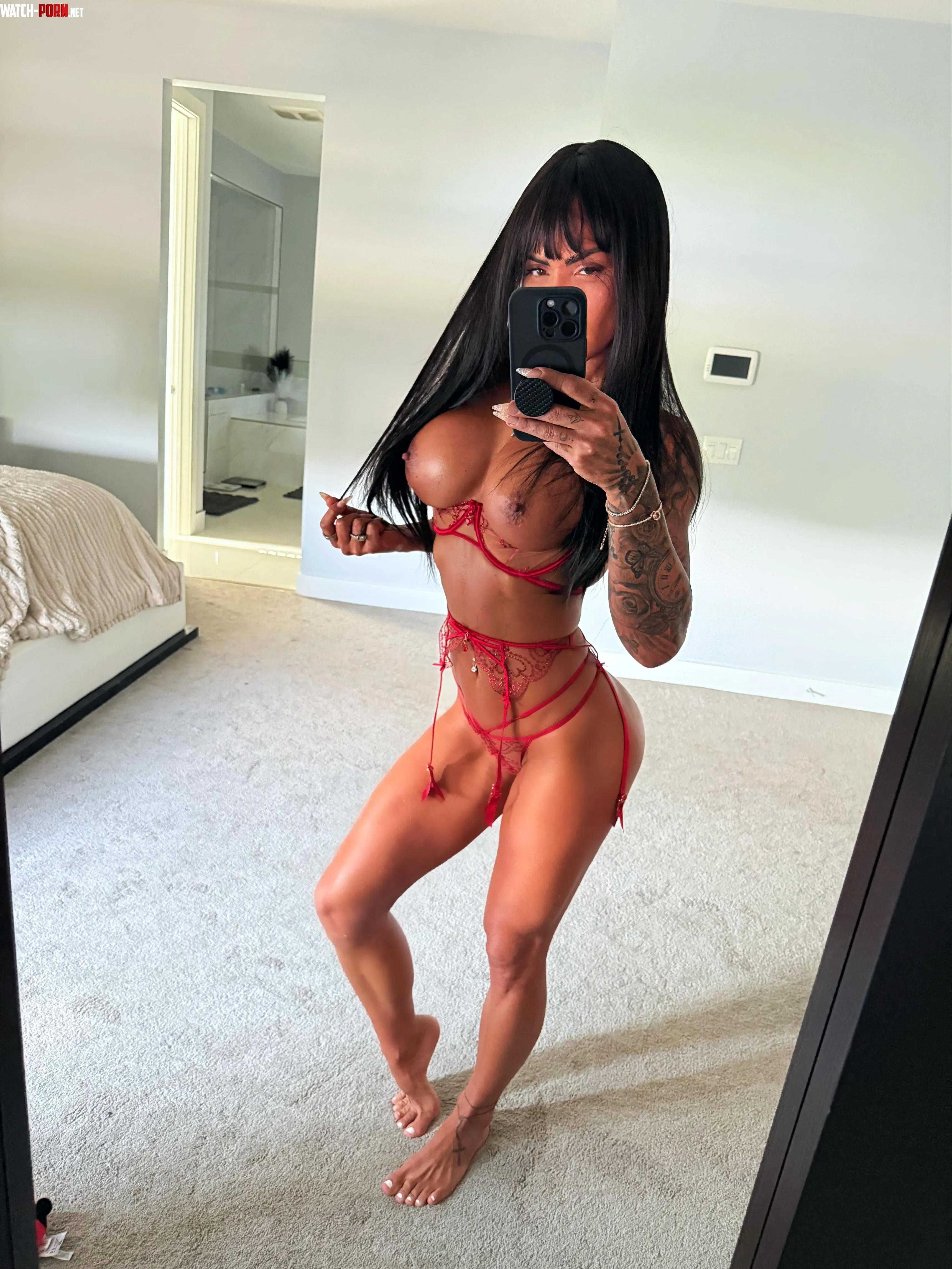 My outfit to serve my husbands friends at their poker game .... im what they play for by HisExoticVixen