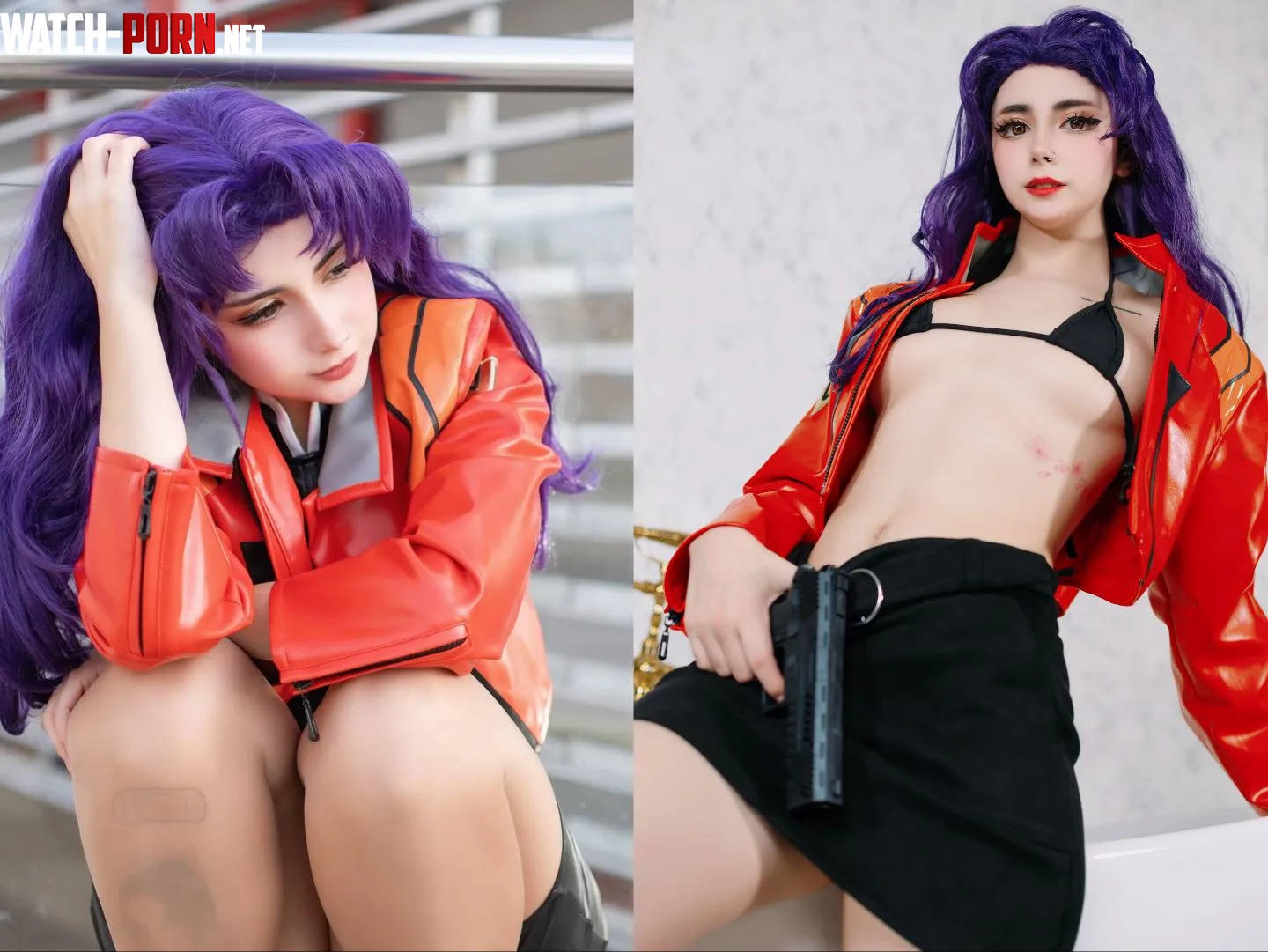 Sexy Misato cosplay (Aloeveraiskawaii) by aloeveraiiskawaii