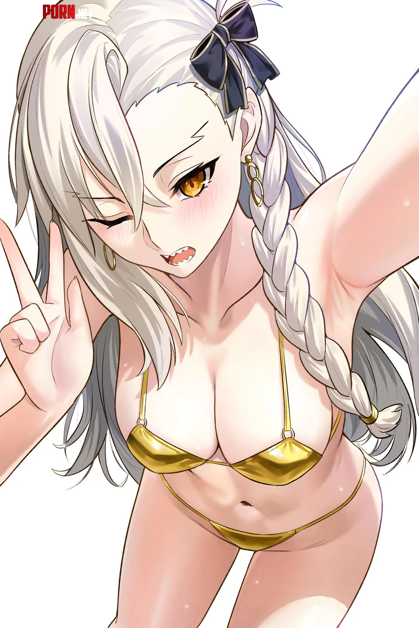 Gold swimsuit [Fate/Grand Order] by xSoulsaber