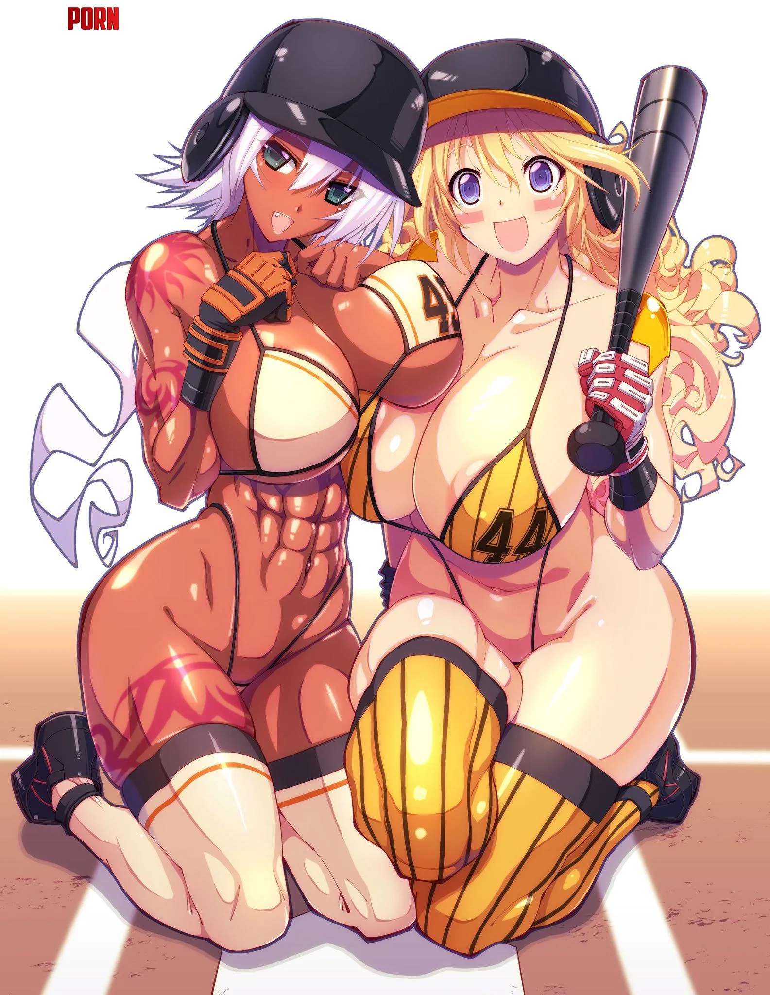 Sandy and Wendy are Ready to play ball (Rakko666)[Suketto Sanjou] by LunarLord95