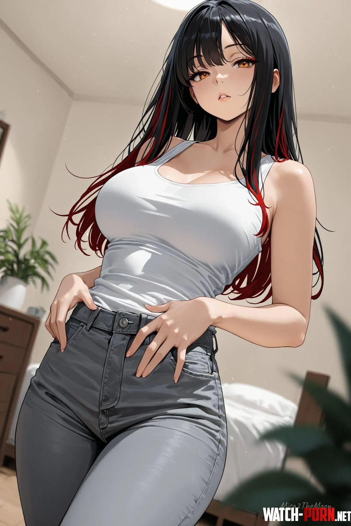 High Waist Denim by WoolsonDaSheep