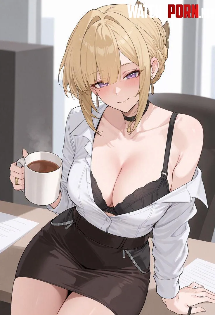 Office Evelyn [Zenless Zone Zero] by WoolsonDaSheep