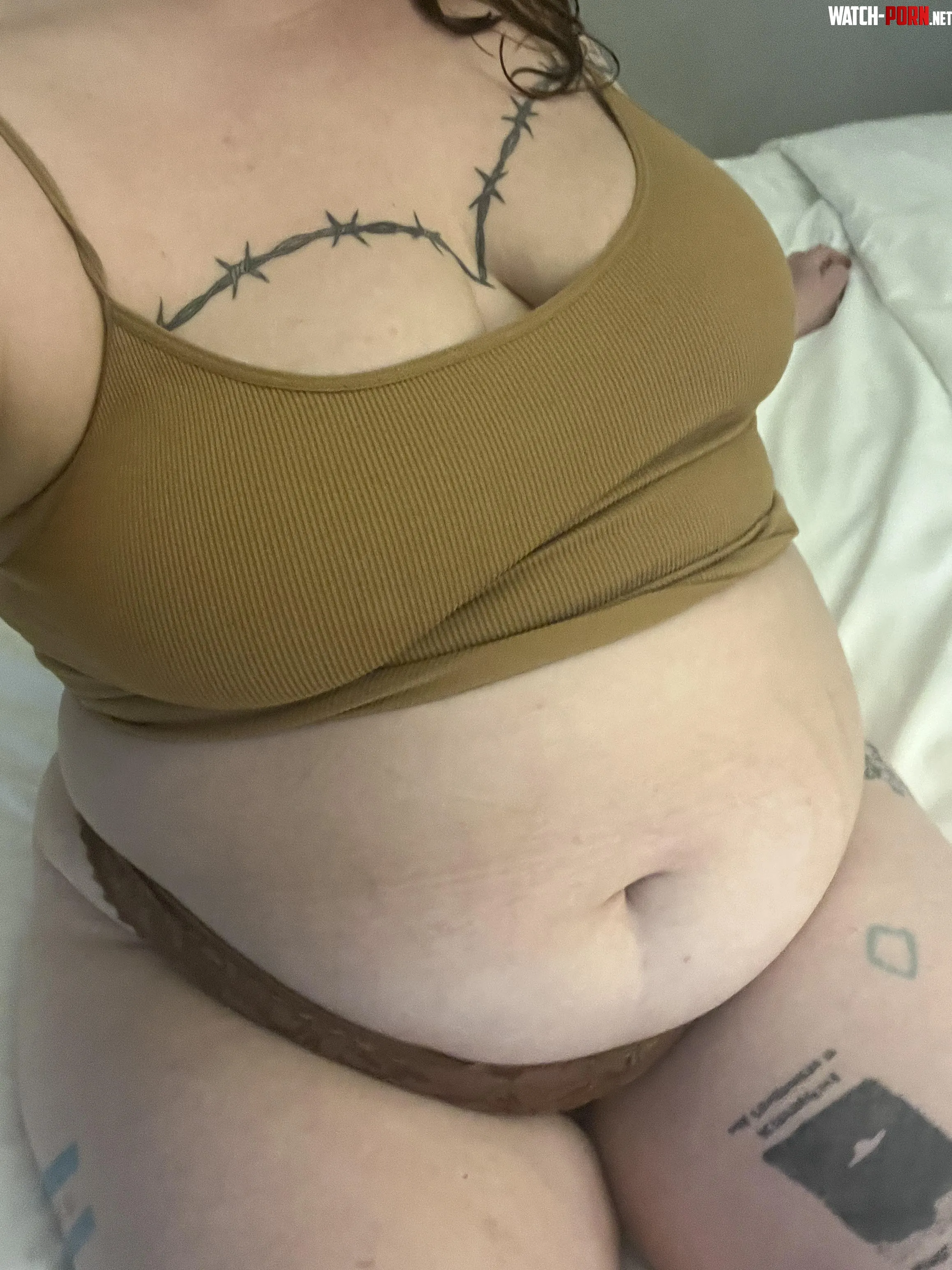 for guys that like girls with a belly by fataudreyhorne