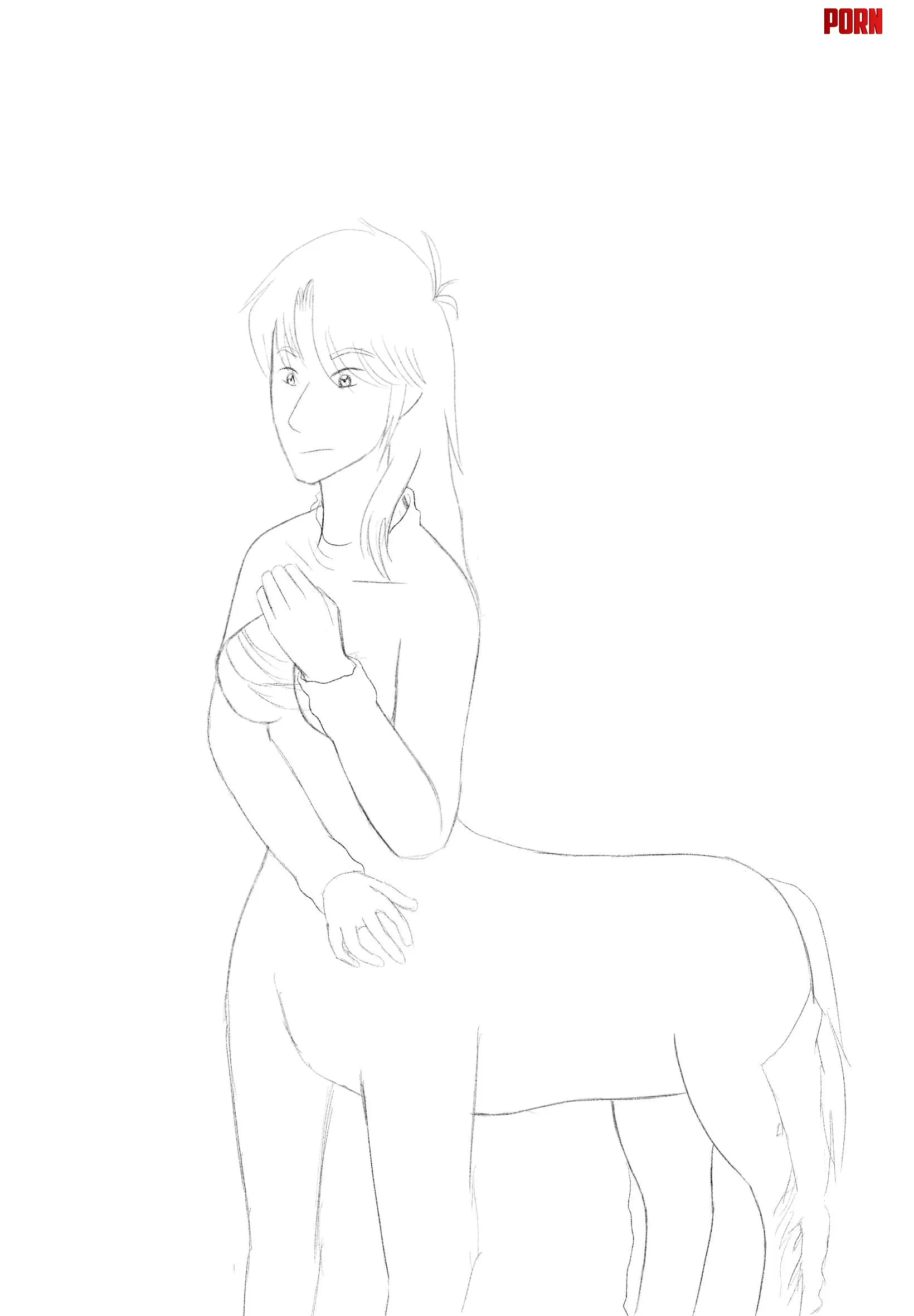 After TFTG Female Centaur (art by Taehyul) by No-Lion3252
