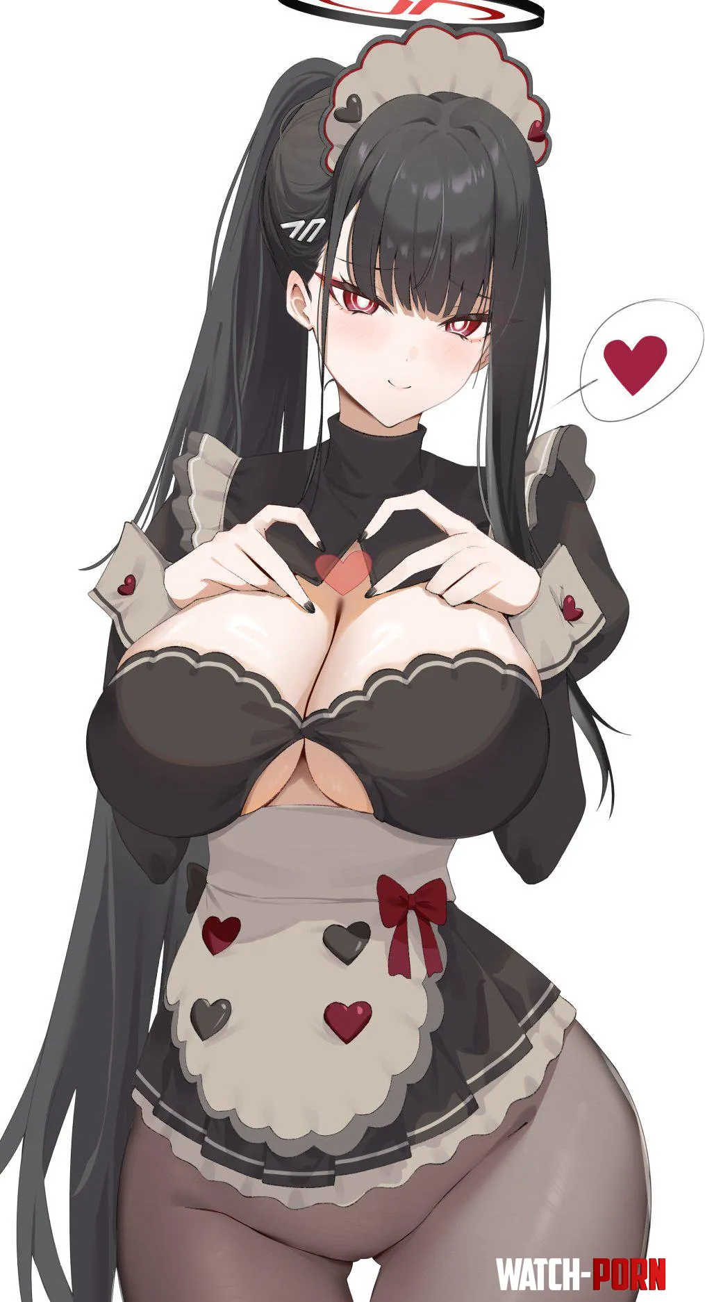 Maid Rio Tsukatsuki [Blue Archive] by WoolsonDaSheep