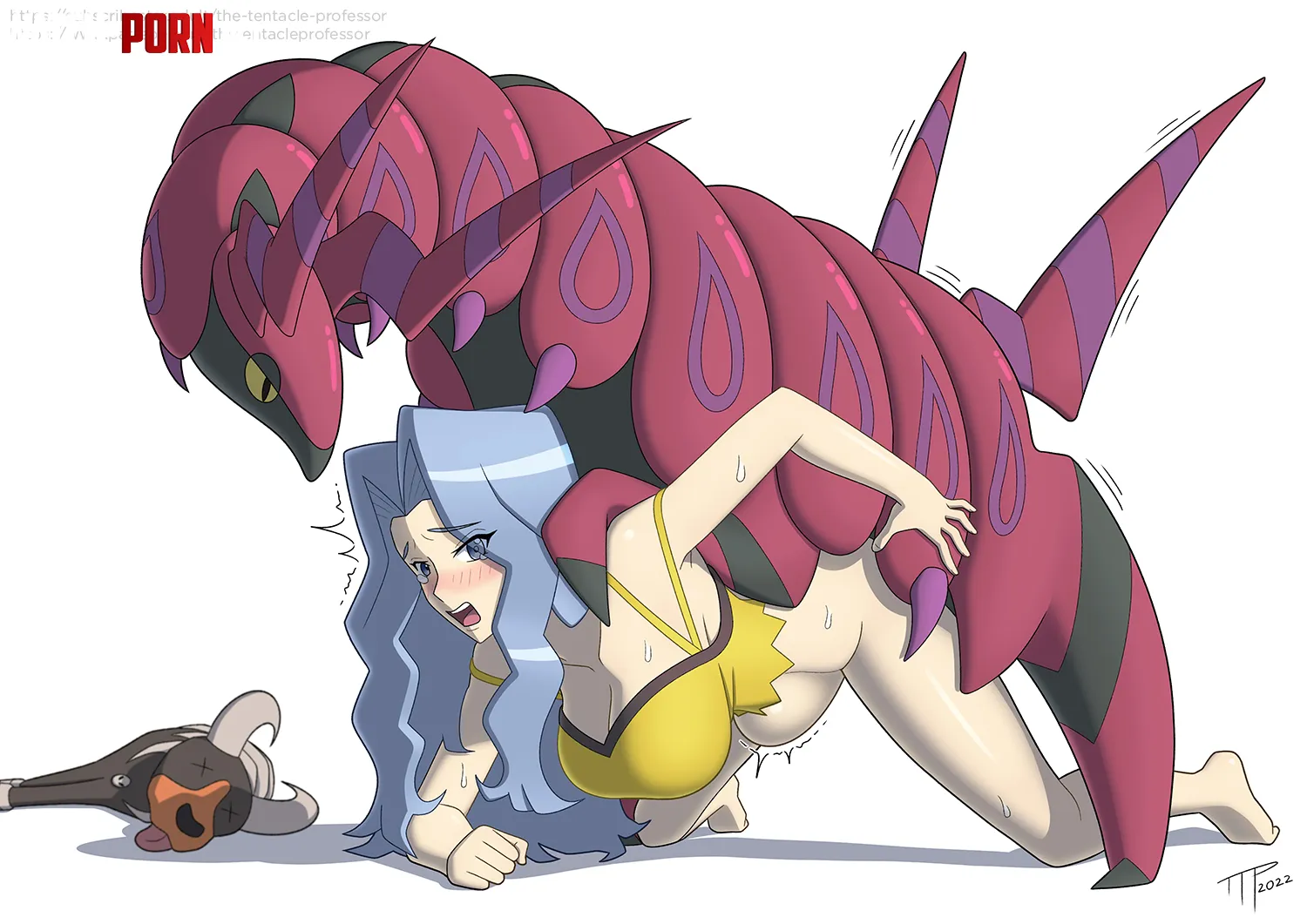Karen x Scolipede (TheTentacleProfessor) [Pokémon] by EnigmusPrime