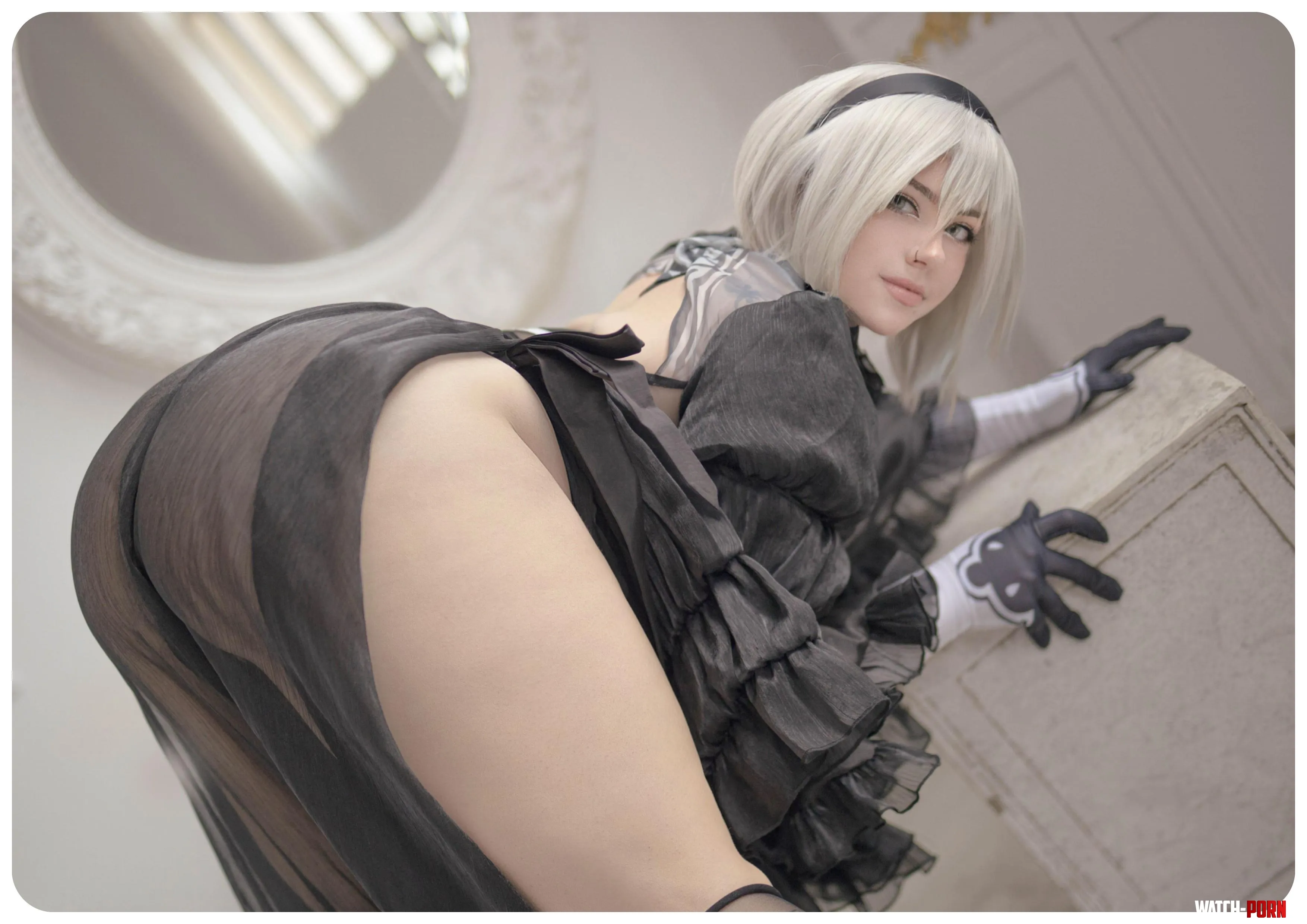 2B's booty (Kuroitsne) by Kurokitsunexcos
