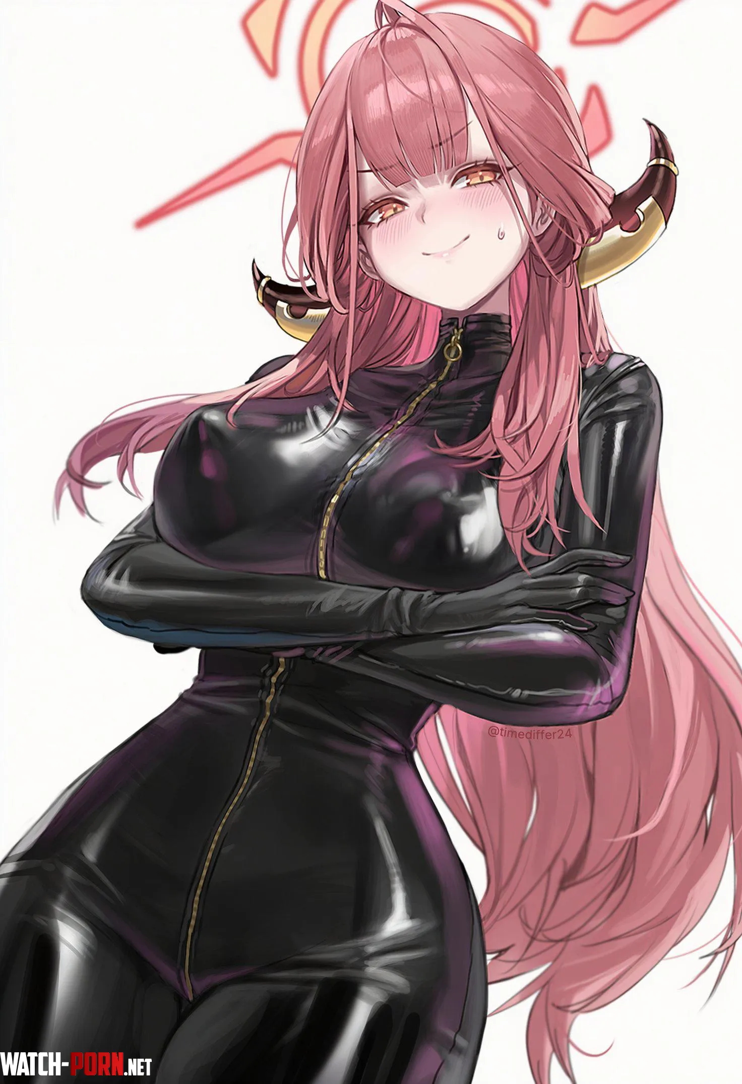 Aru Rikuhachima [Blue Archive] by WoolsonDaSheep