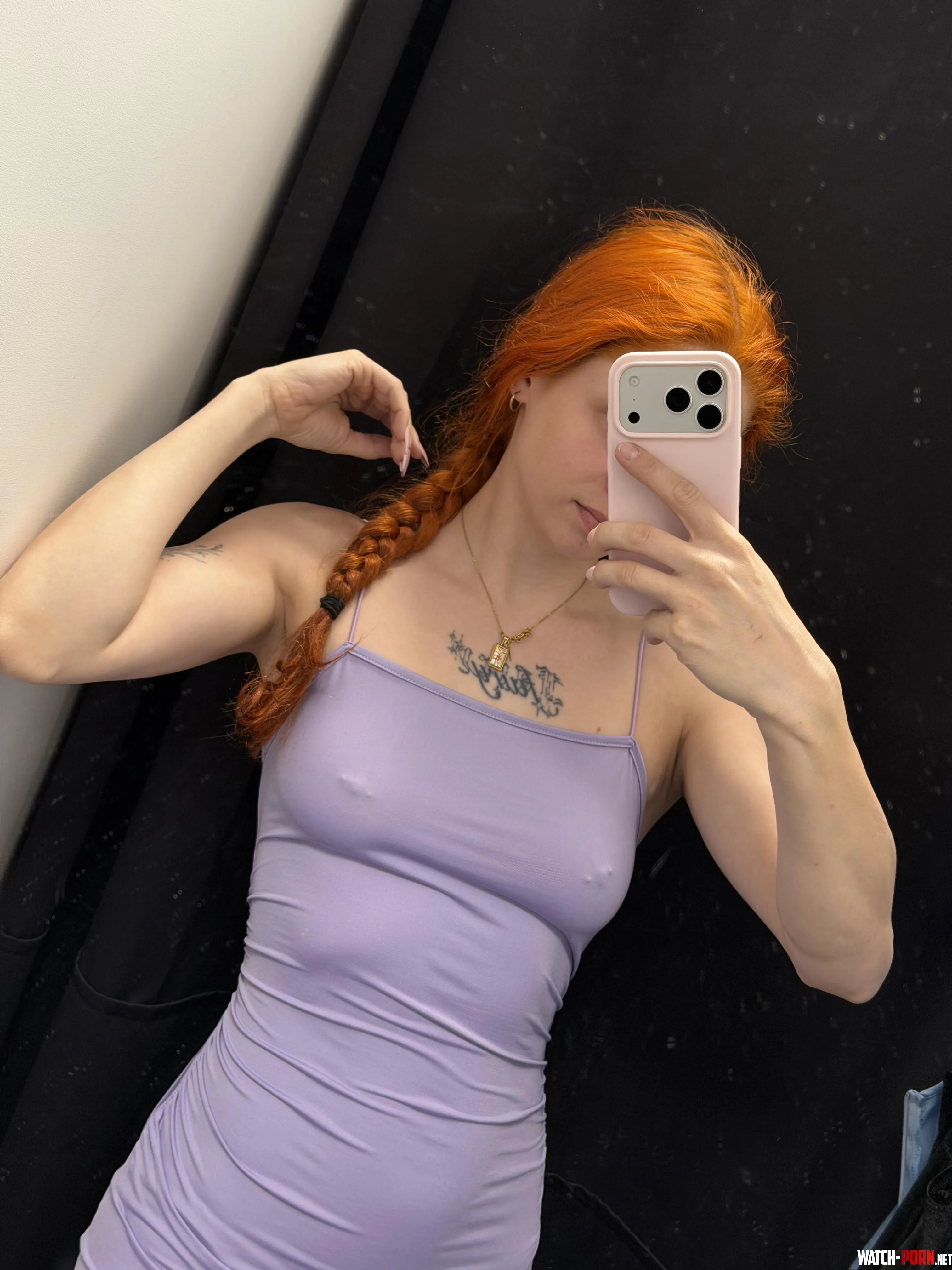 Perfect dress to be braless in by RedheadFairy03