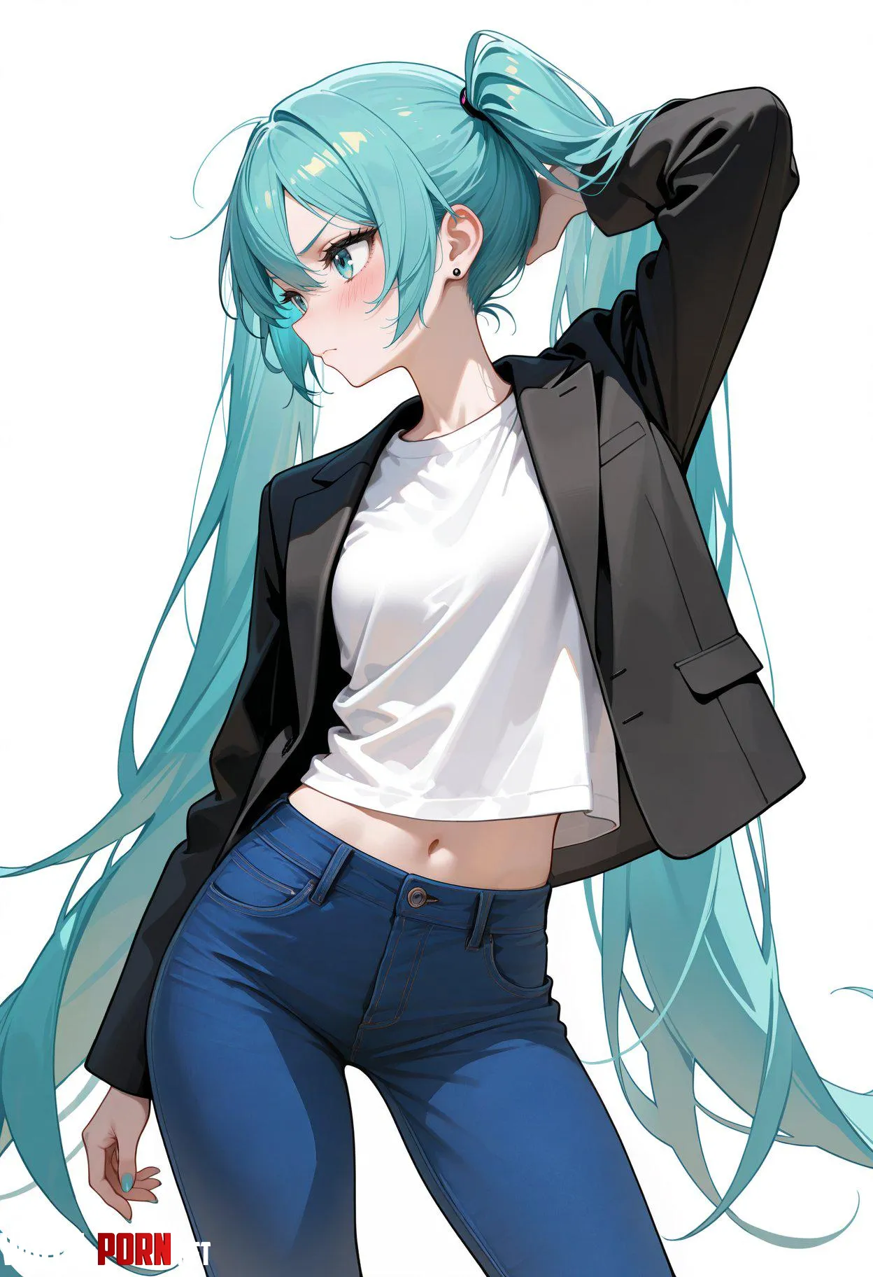 Hatsune Miku [Vocaloid] by WoolsonDaSheep