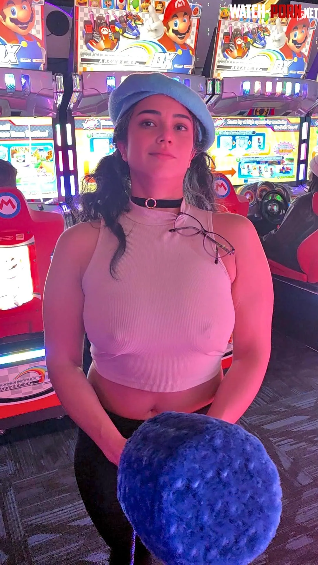 hammer up, pokies out, let's see who lasts longer by Braless_babe