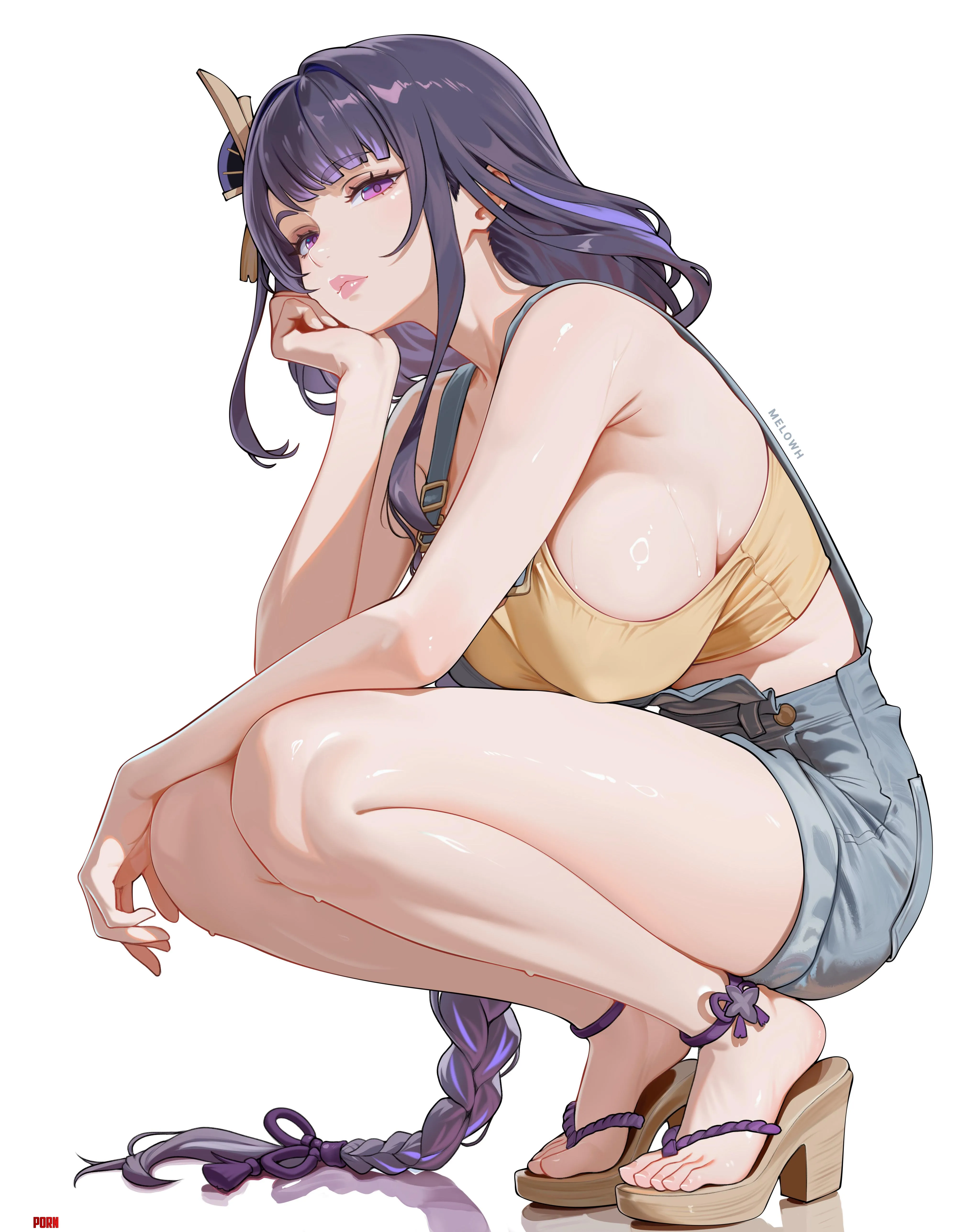 Casual Raiden Shogun (Melowh) [Genshin Impact] by Silent_Steak_9540