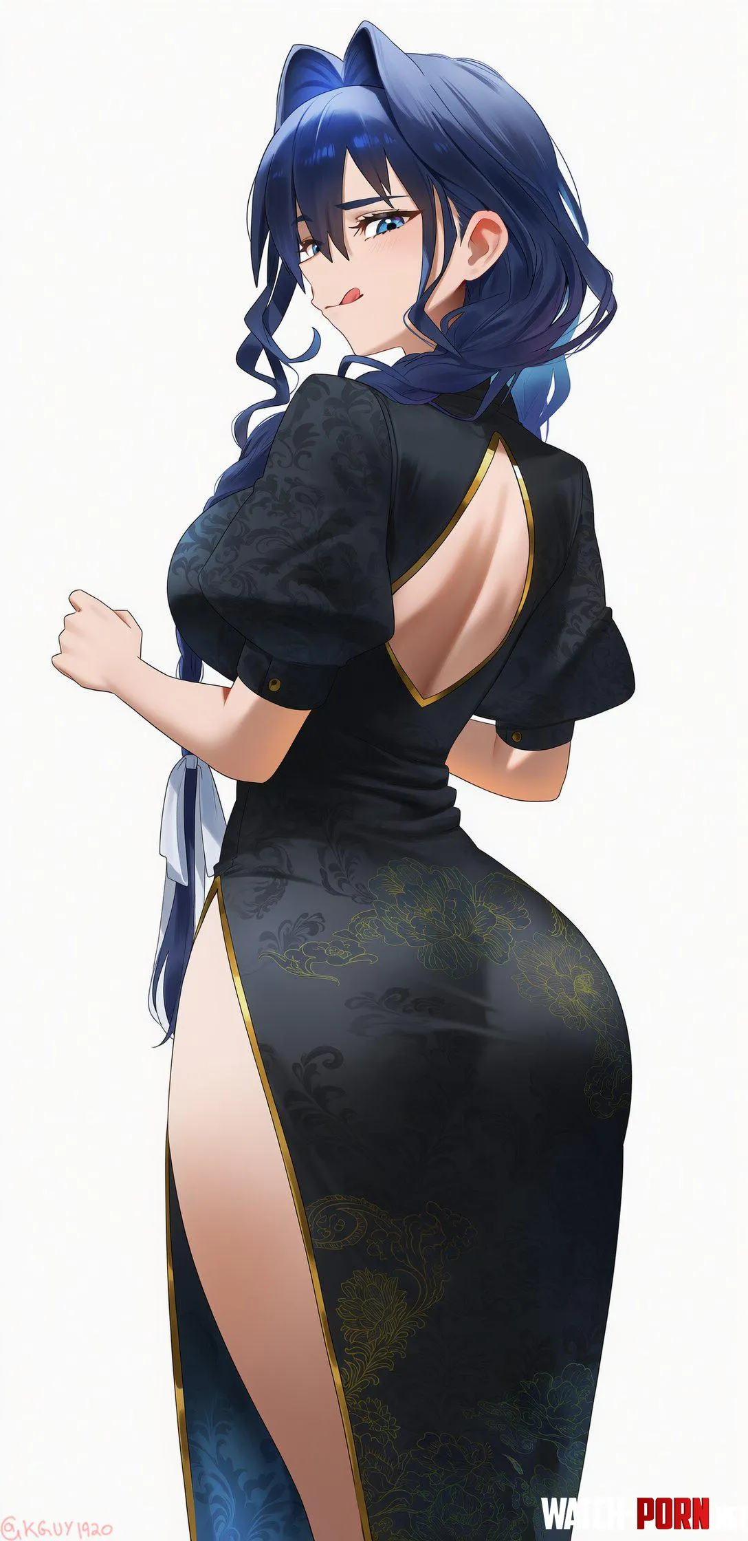 Black dress Kronii (@KGUY1920) [Hololive] by x54dc5zx8