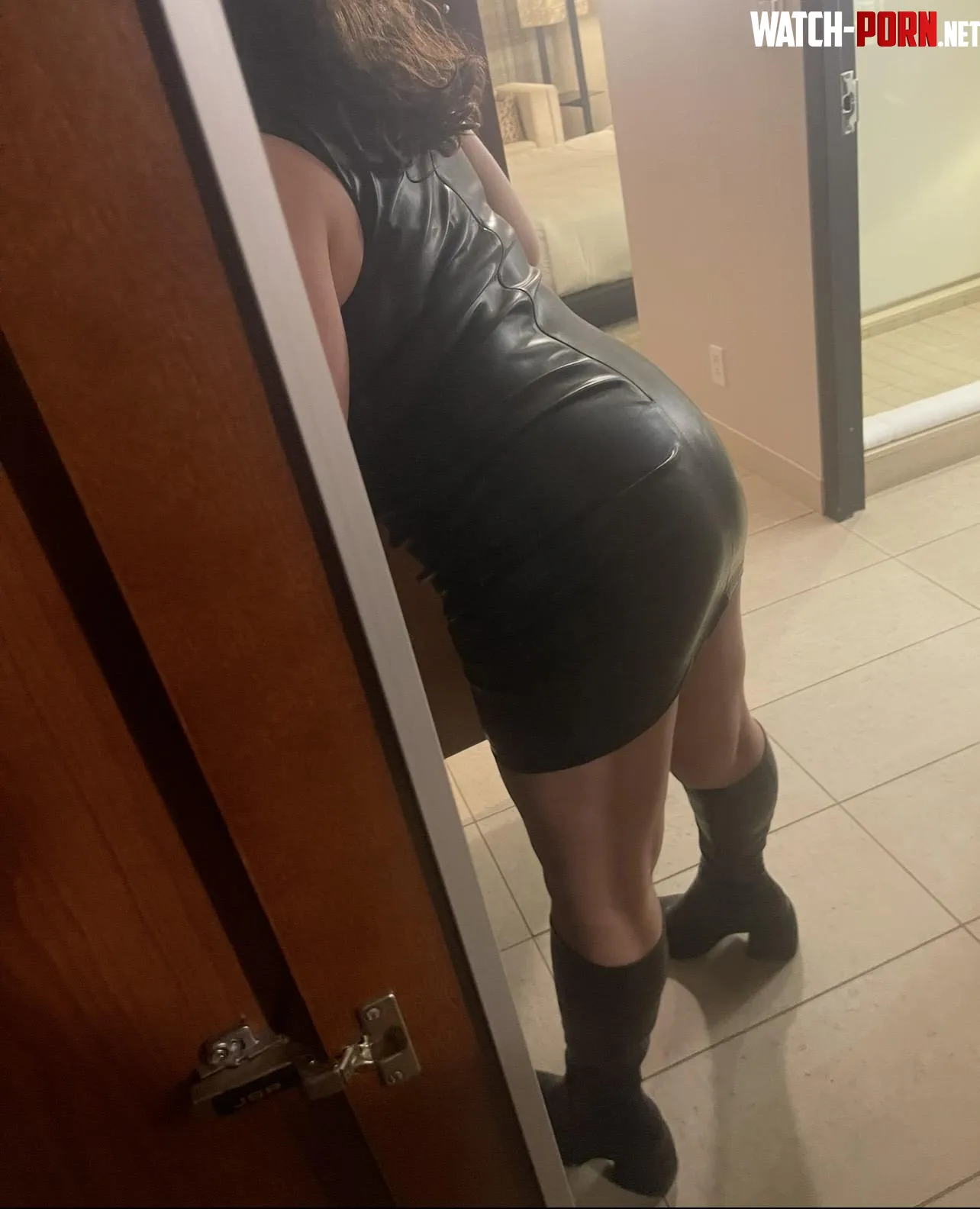 how does my leather look from the back? by airjen21