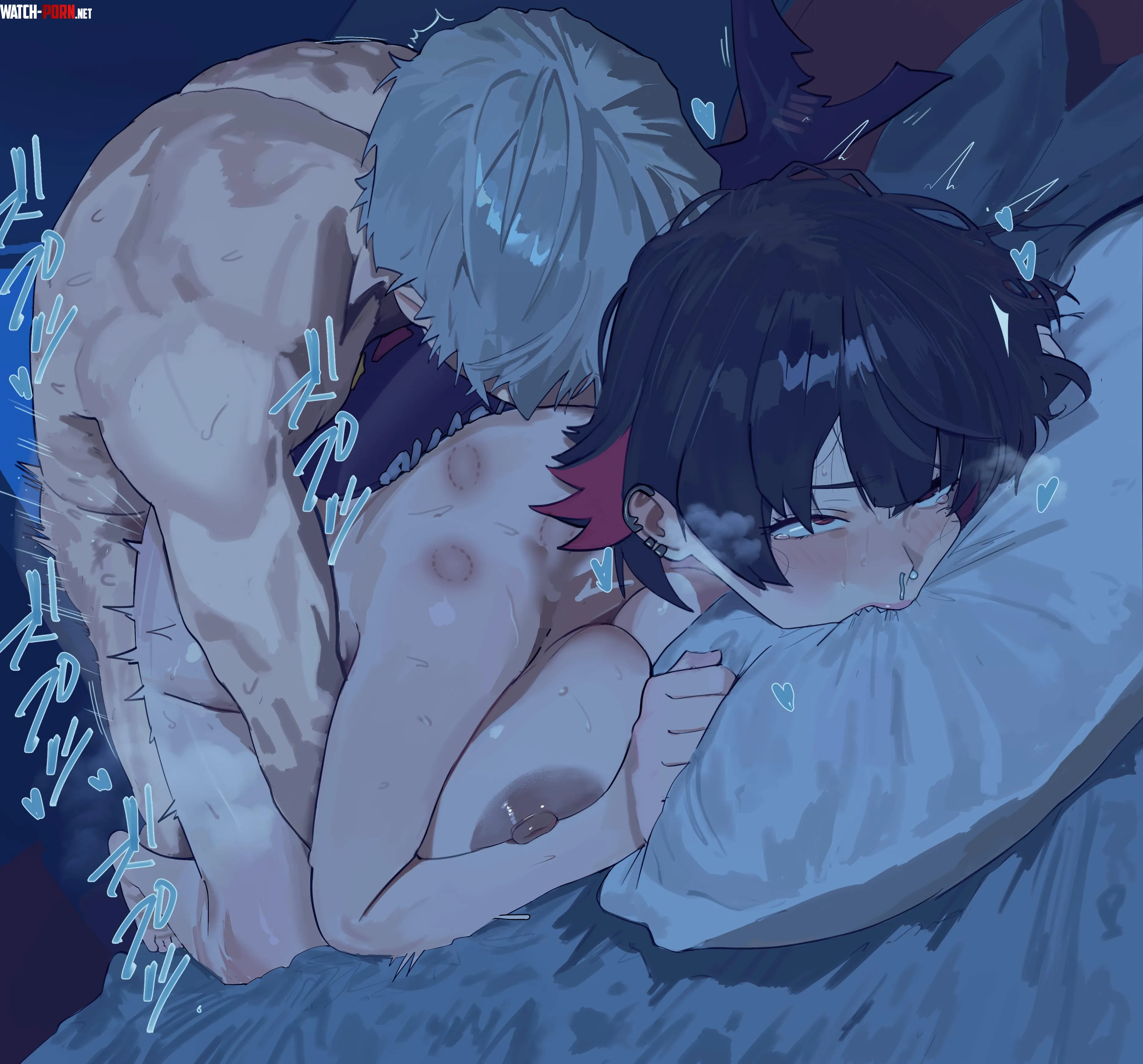 Wise and Ellen after hours (Hintobento) [Zenless Zone Zero] by OSHMKUFA___2010