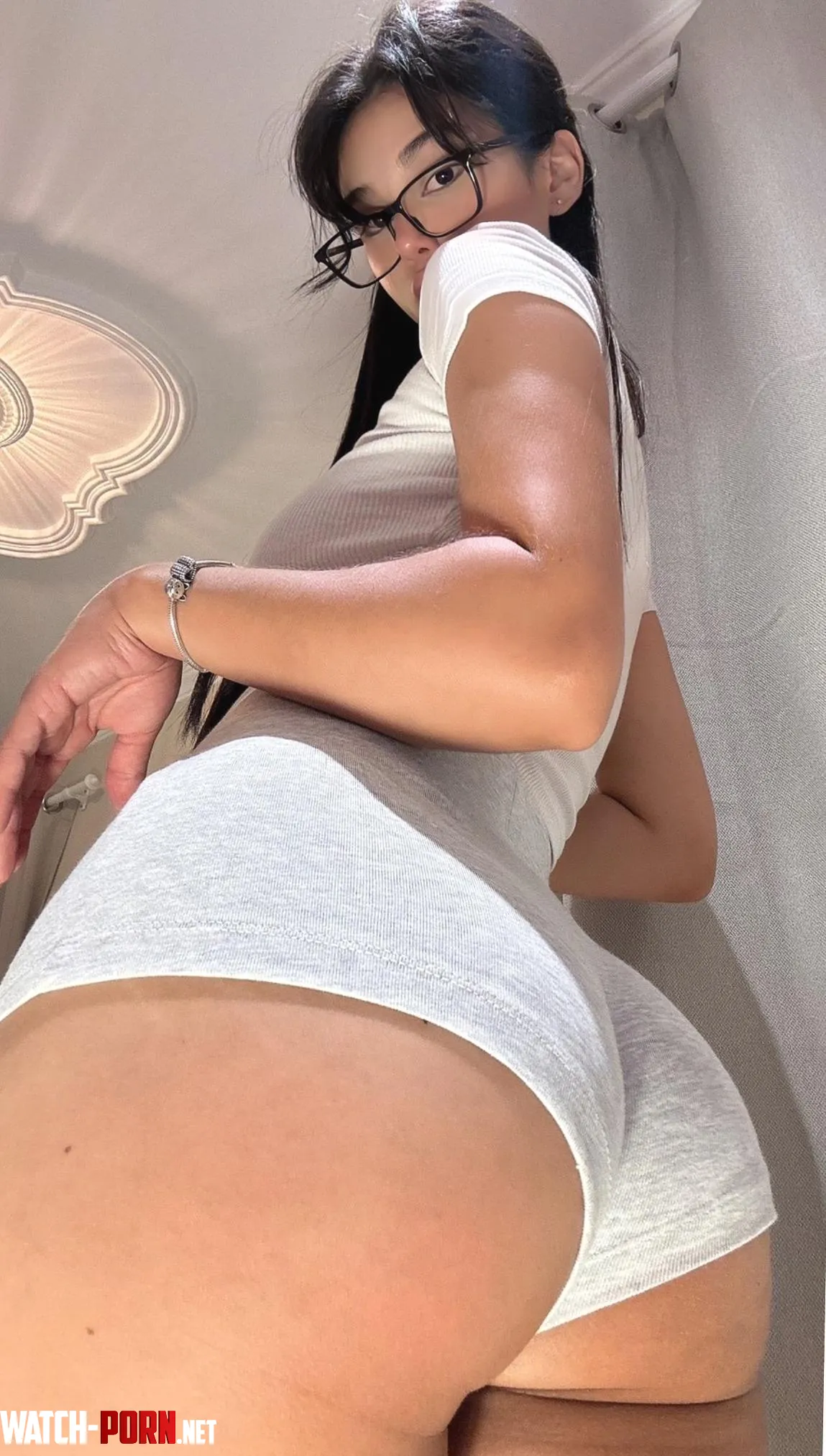 naughty chick showing off her thick assets by xMoonPetaline