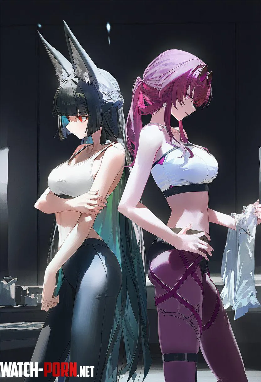 Kafka & Miyabi [HSR & ZZZ] by WoolsonDaSheep