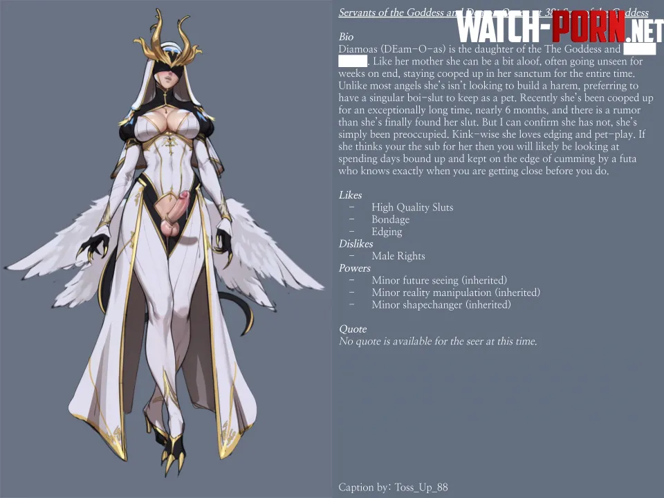 Servants of the Goddess and Demon Queen pt 38: Seer of the Goddess by Toss_Up_88