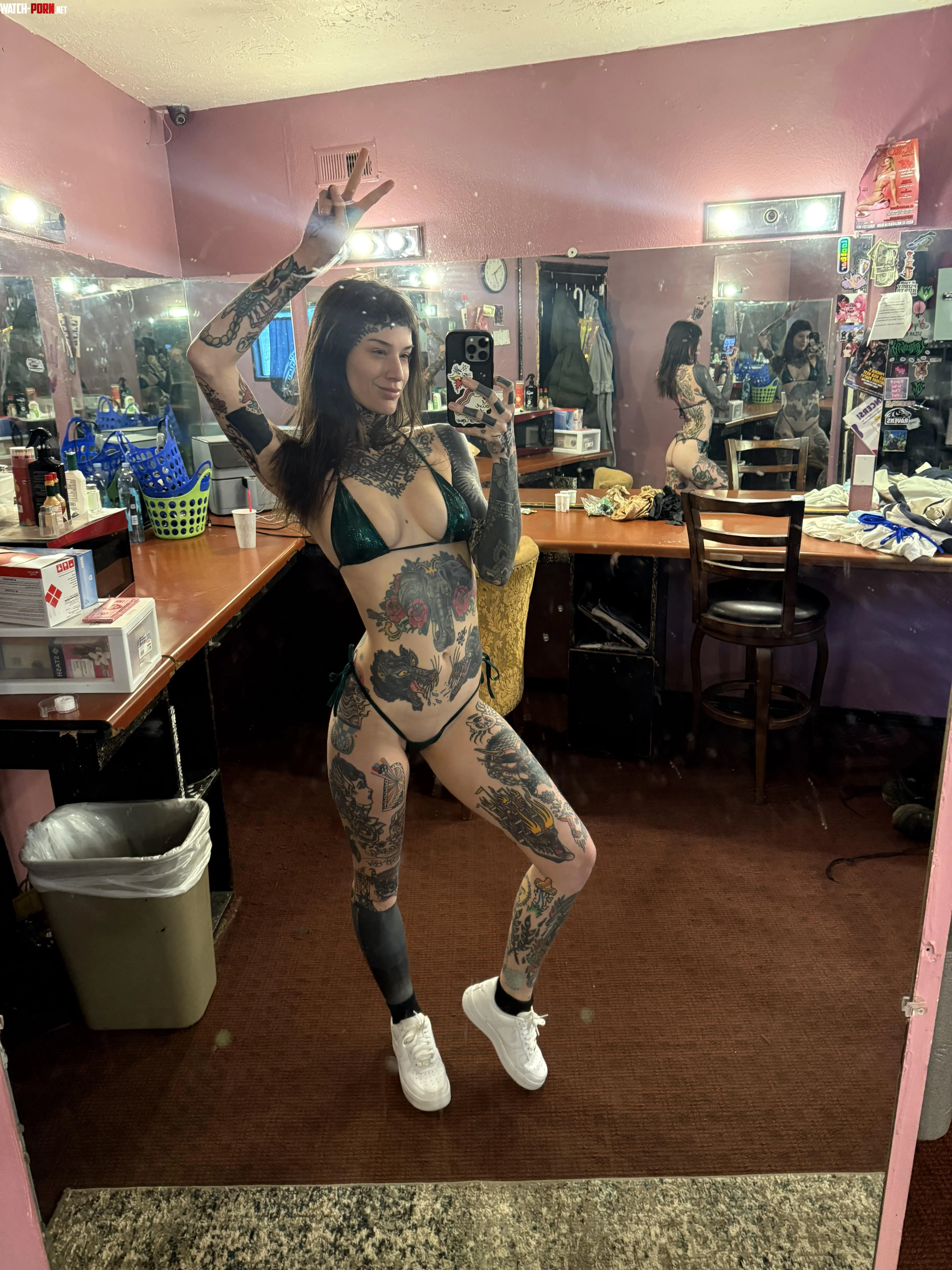 It shows a little too much but I like it that way by savestheheckinday