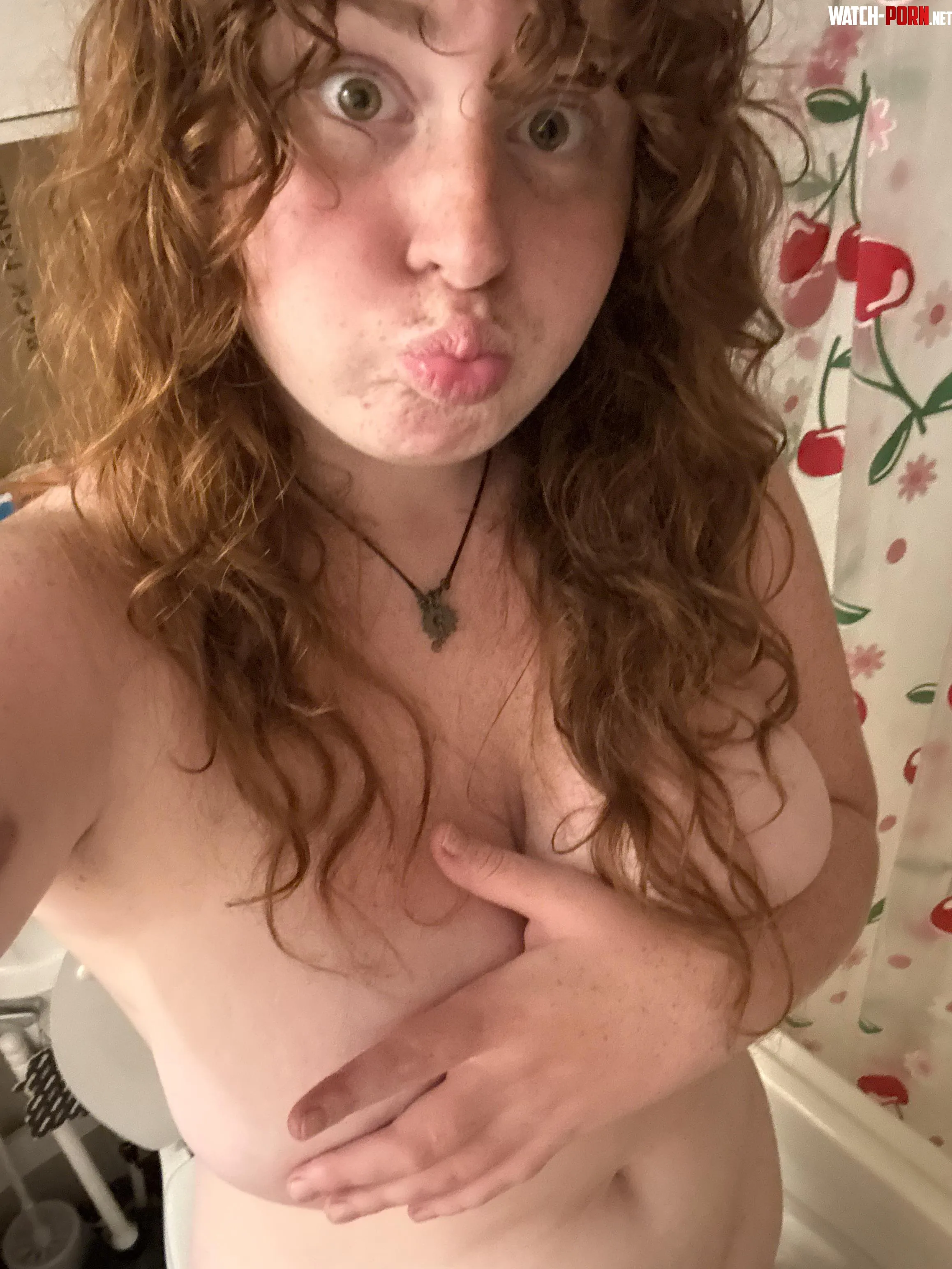 4:56am Monday morning the 13th of April. Bored and lonely again. I’m a chubby girl but you’re holding a fat one there daddy. by Opposite-Cat6220