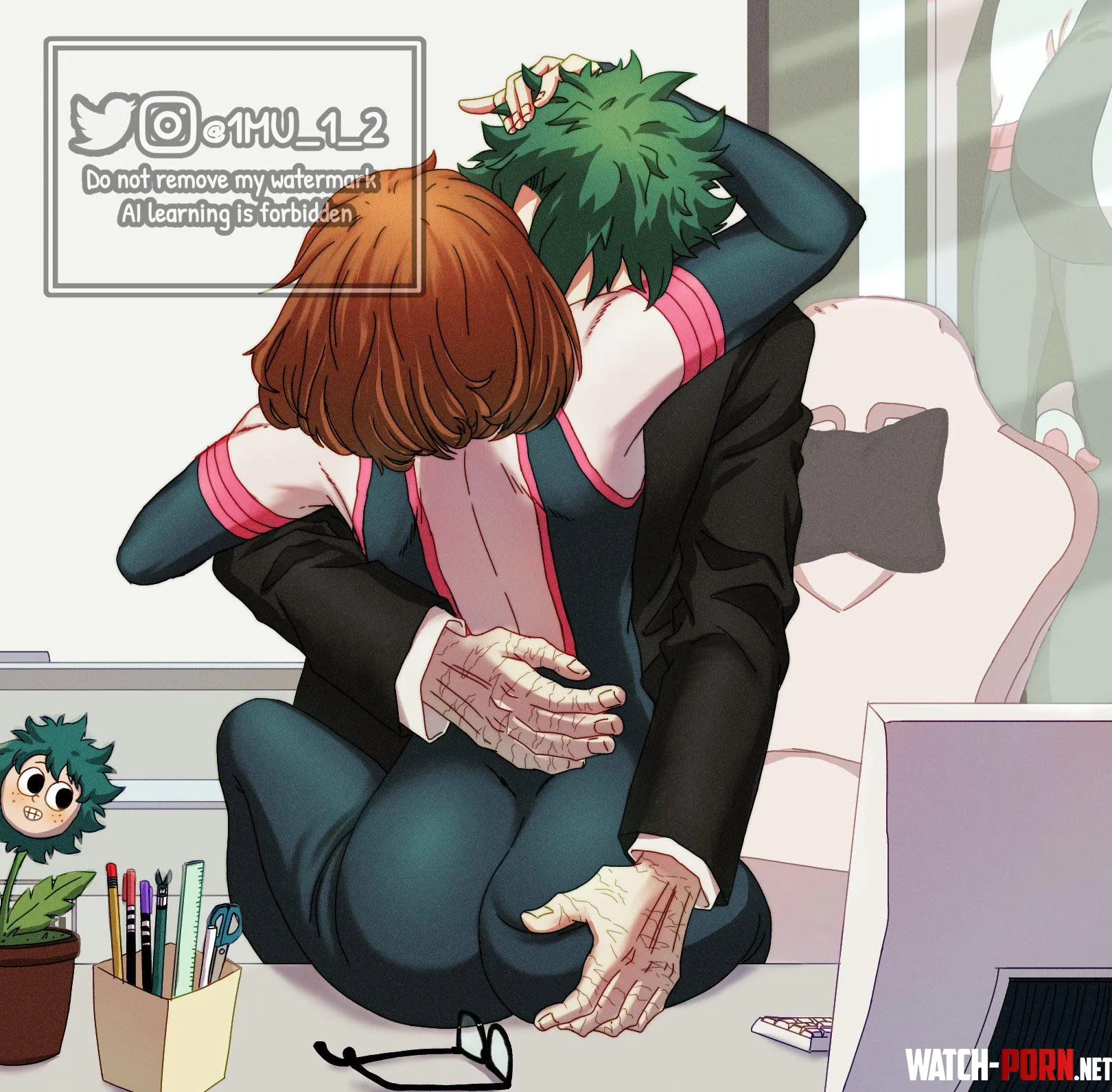 Visiting Ochako’s office (1MU_1_2) by ENFanatic