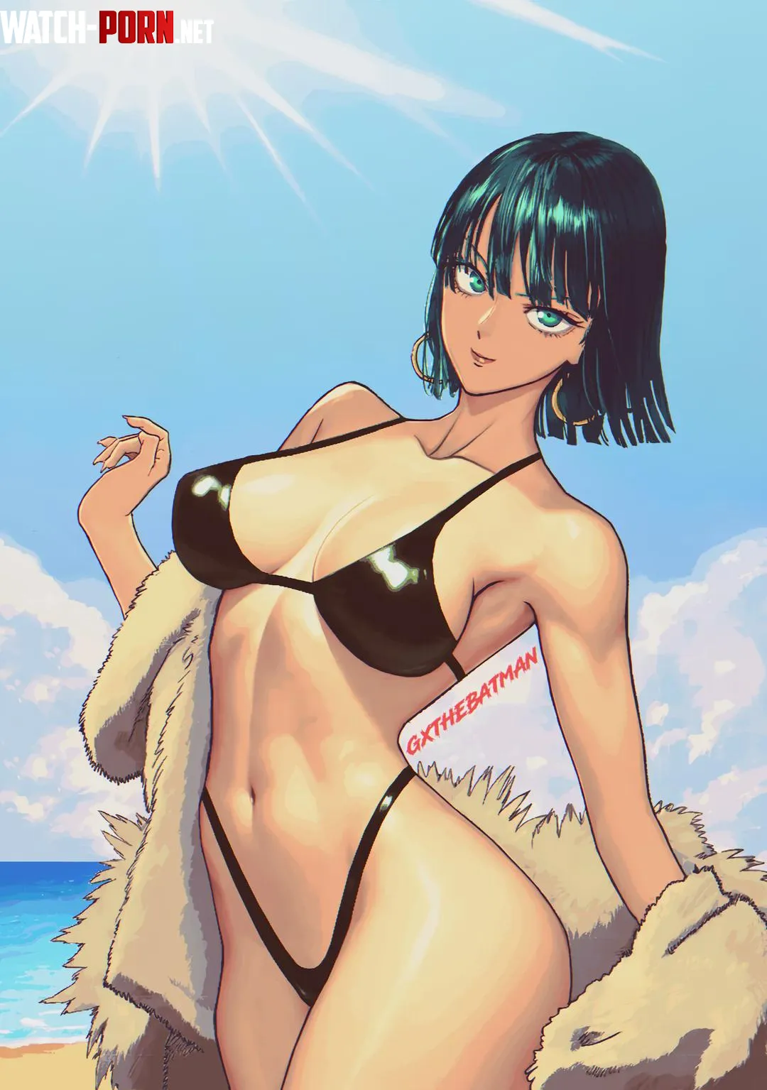 Fubuki at the beach - Ch 195 [One Punch Man] by GxTheBatmanYouTube